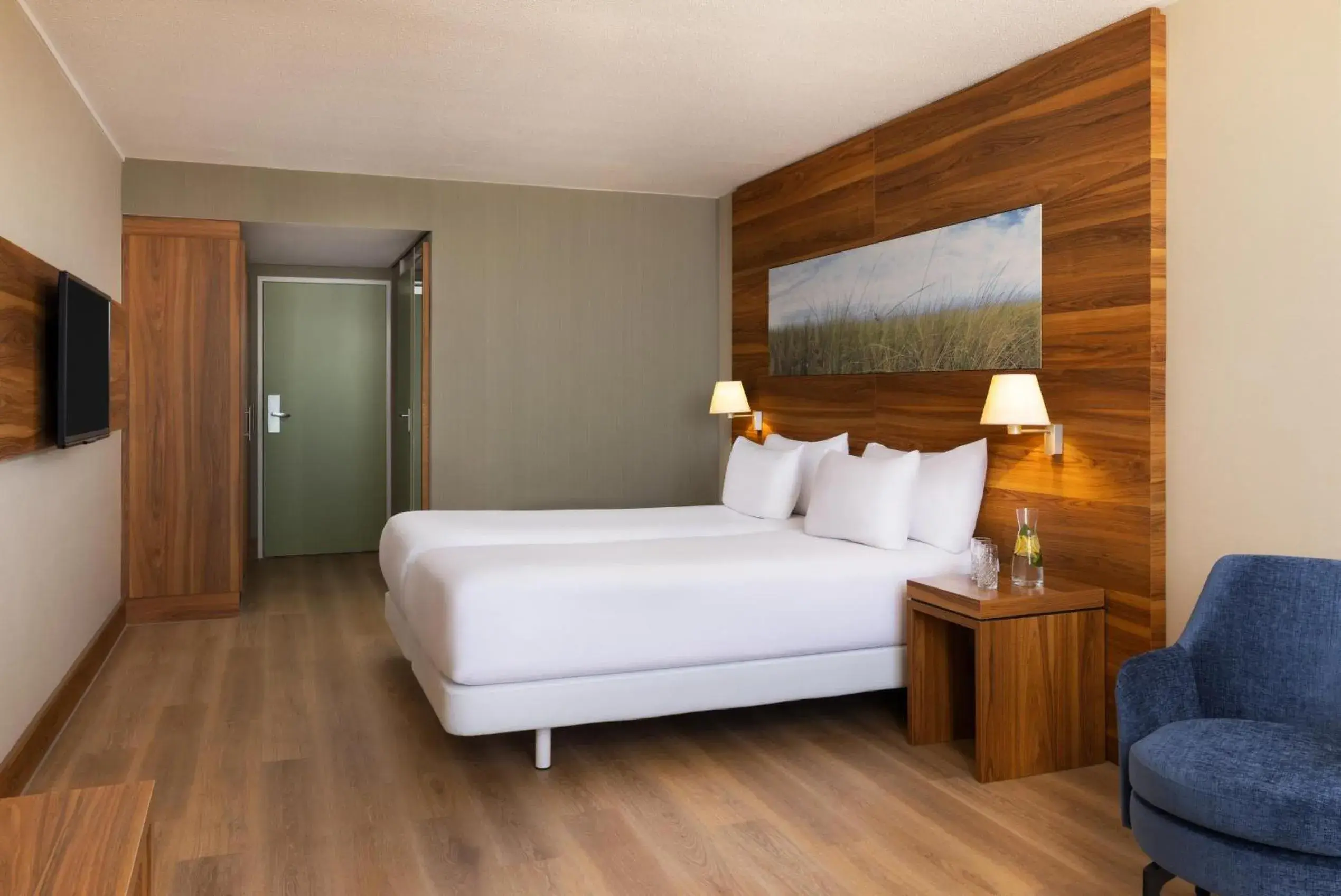 Standard Twin Room with Sea View in NH Zandvoort Hotel Standard Twin Room with Sea View in NH Zandvoort Hotel