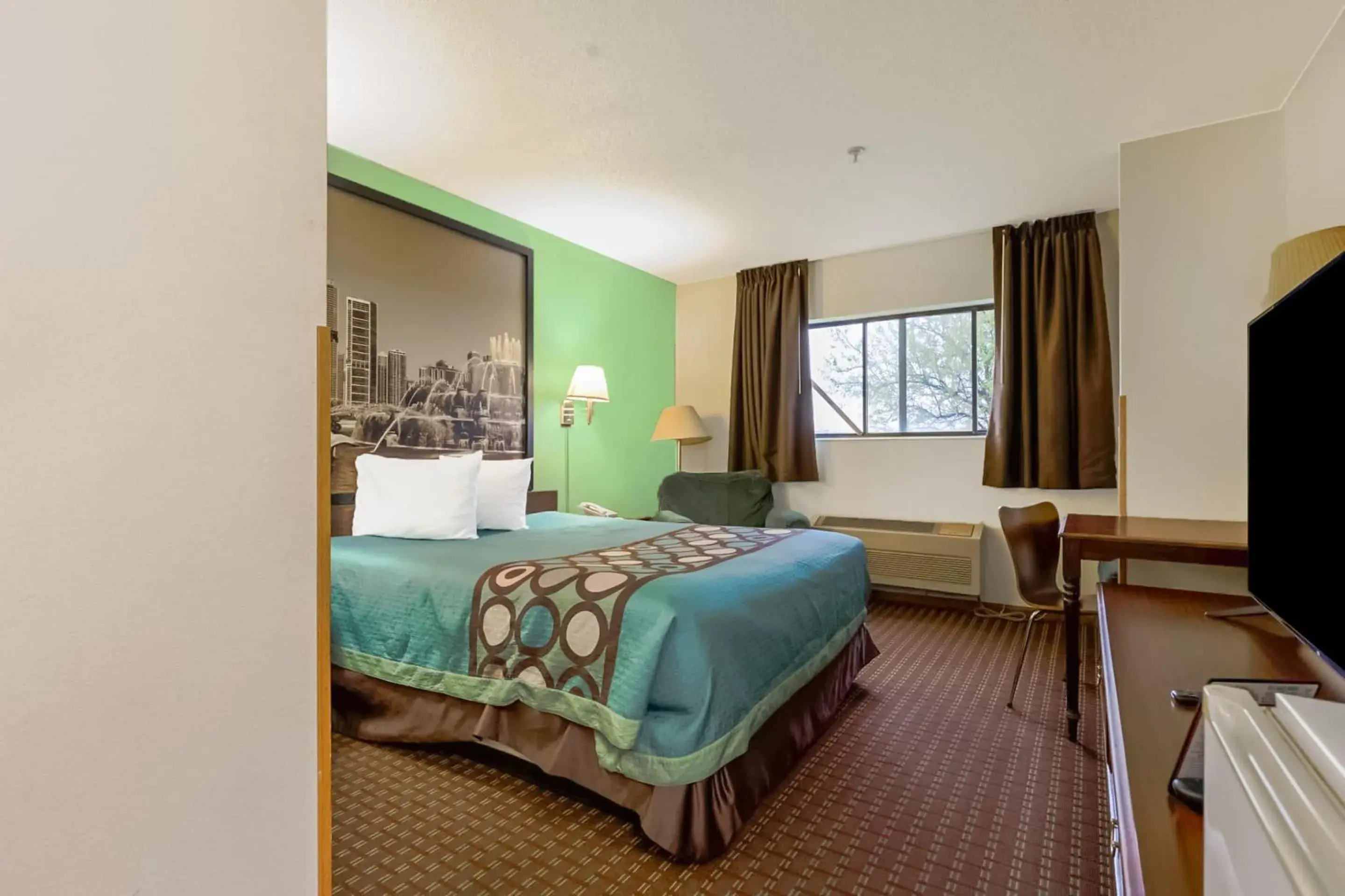 Queen Bed Accessible Non-Smoking in Super Sleep Inn Queen Bed Accessible Non-Smoking in Super Sleep Inn