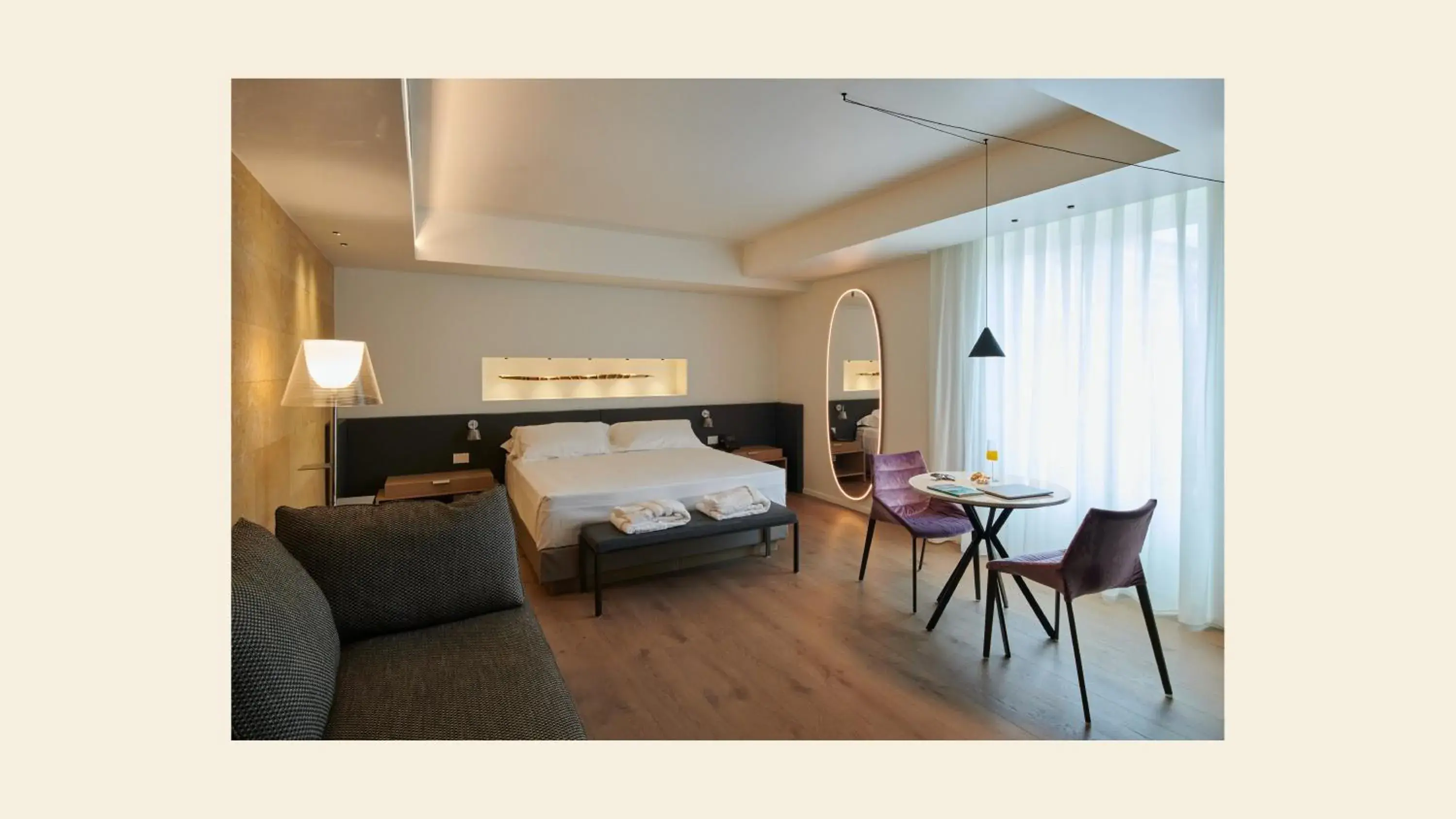 Superior King Room in Palazzo Sangiorgio Superior King Room in Palazzo Sangiorgio