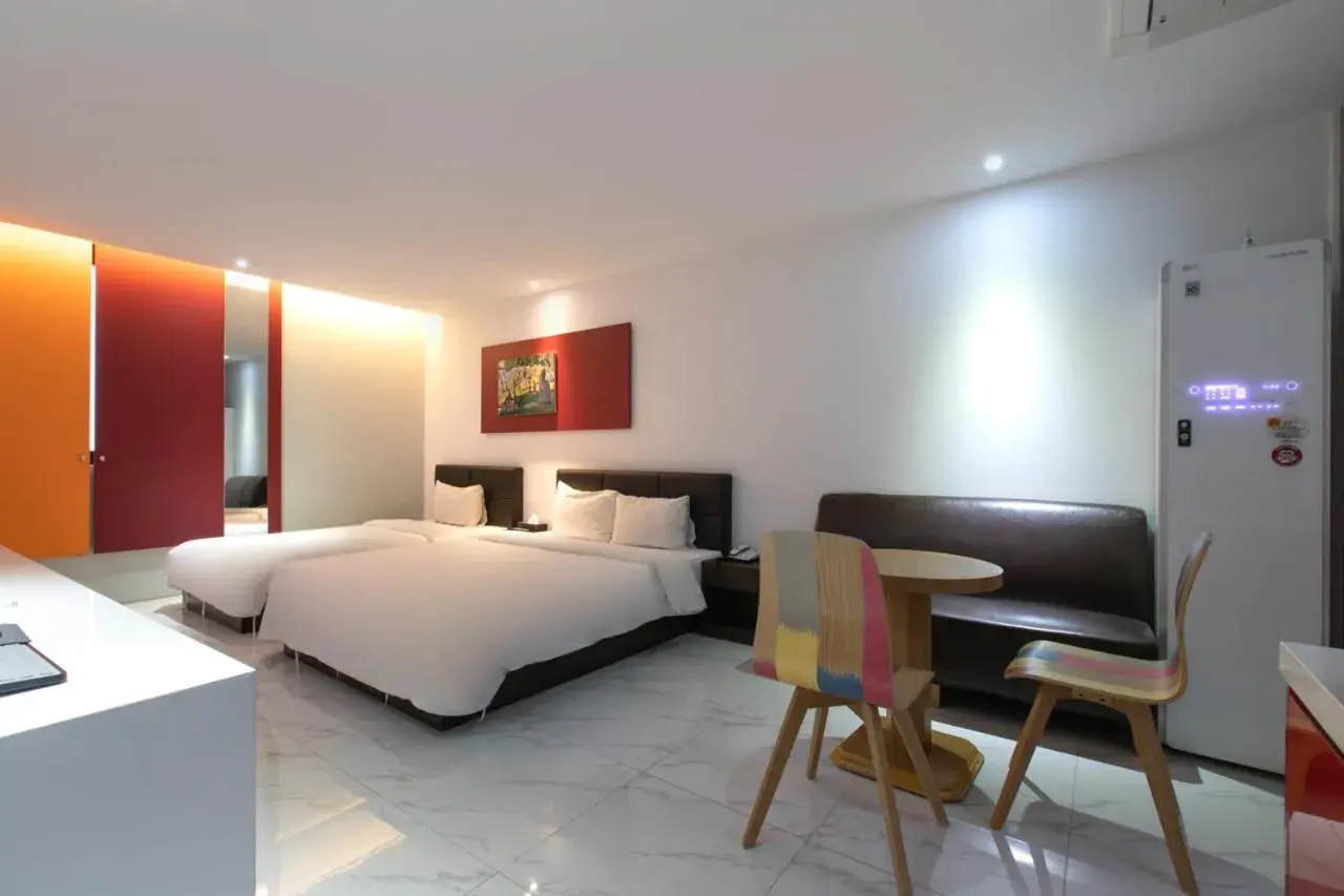 Superior Twin Room in Incheon Pentastar Hotel Superior Twin Room in Incheon Pentastar Hotel