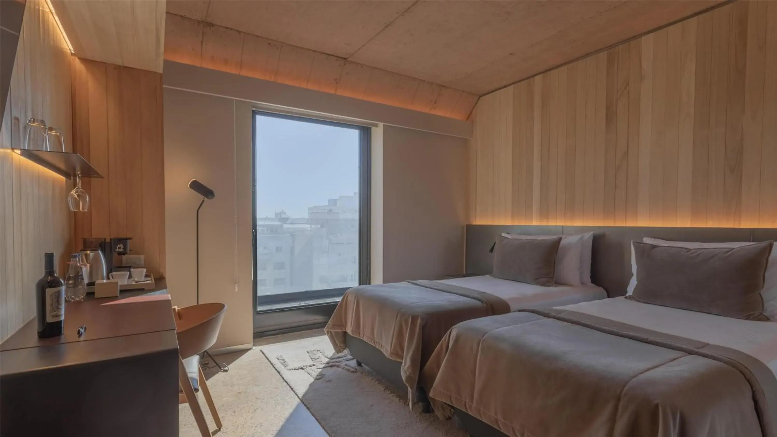 Twin Room in Hualta Hotel Mendoza, Curio Collection by Hilton Twin Room in Hualta Hotel Mendoza, Curio Collection by Hilton