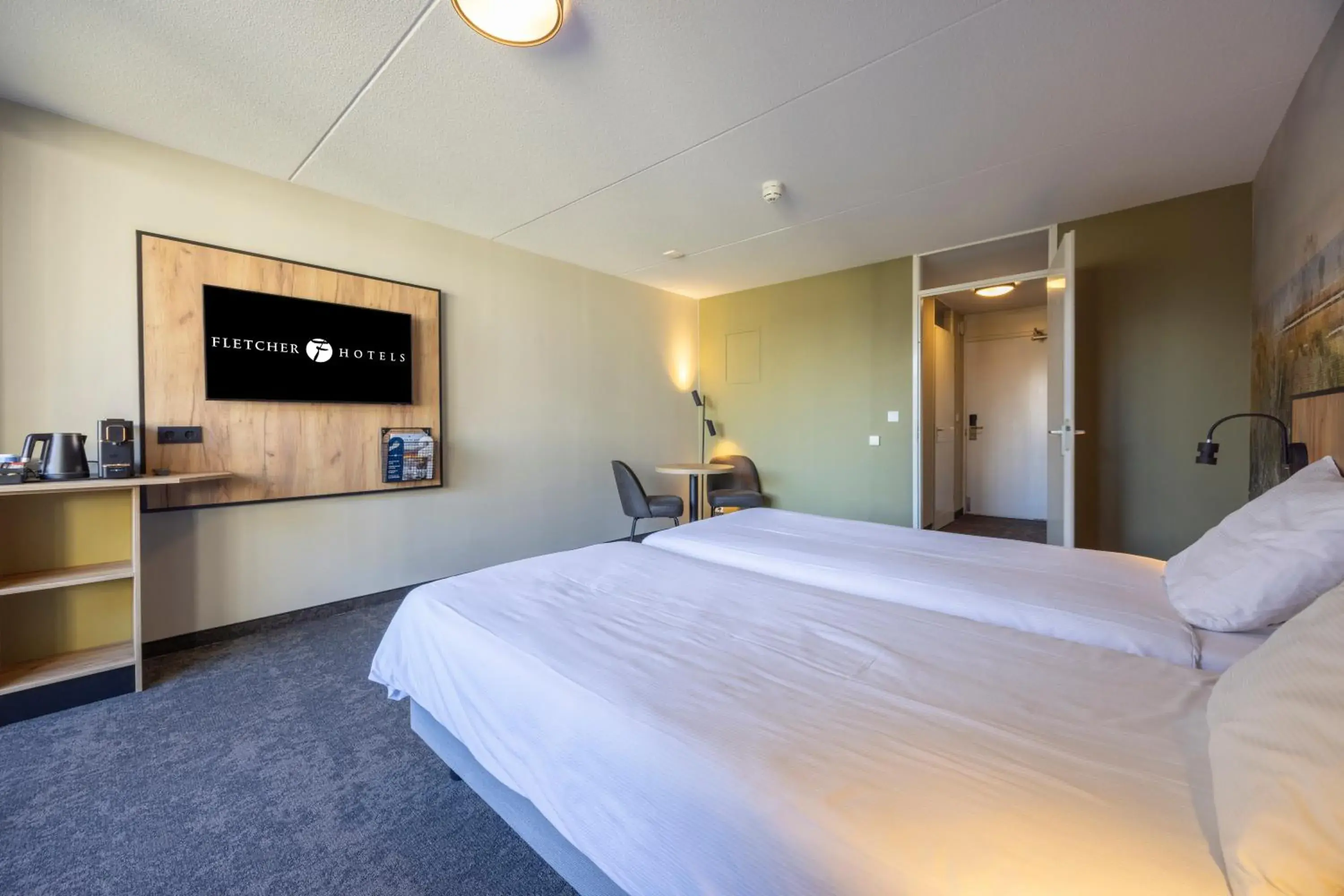 Deluxe Double Room in Fletcher Hotel Jan van Scorel Deluxe Double Room in Fletcher Hotel Jan van Scorel