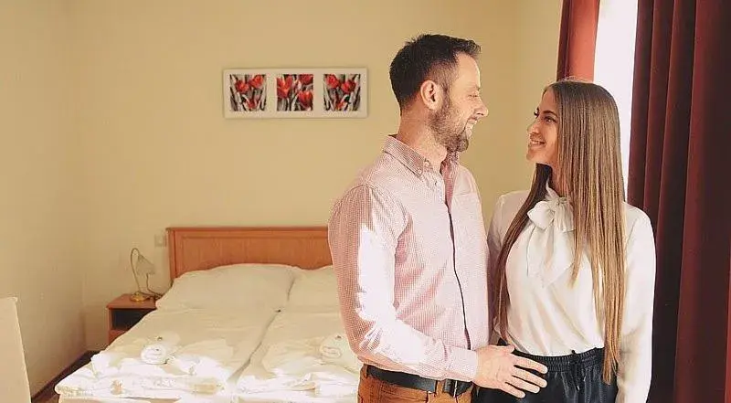 Double Room with Extra Bed in Hotel Halászkert Badacsony Double Room with Extra Bed in Hotel Halászkert Badacsony