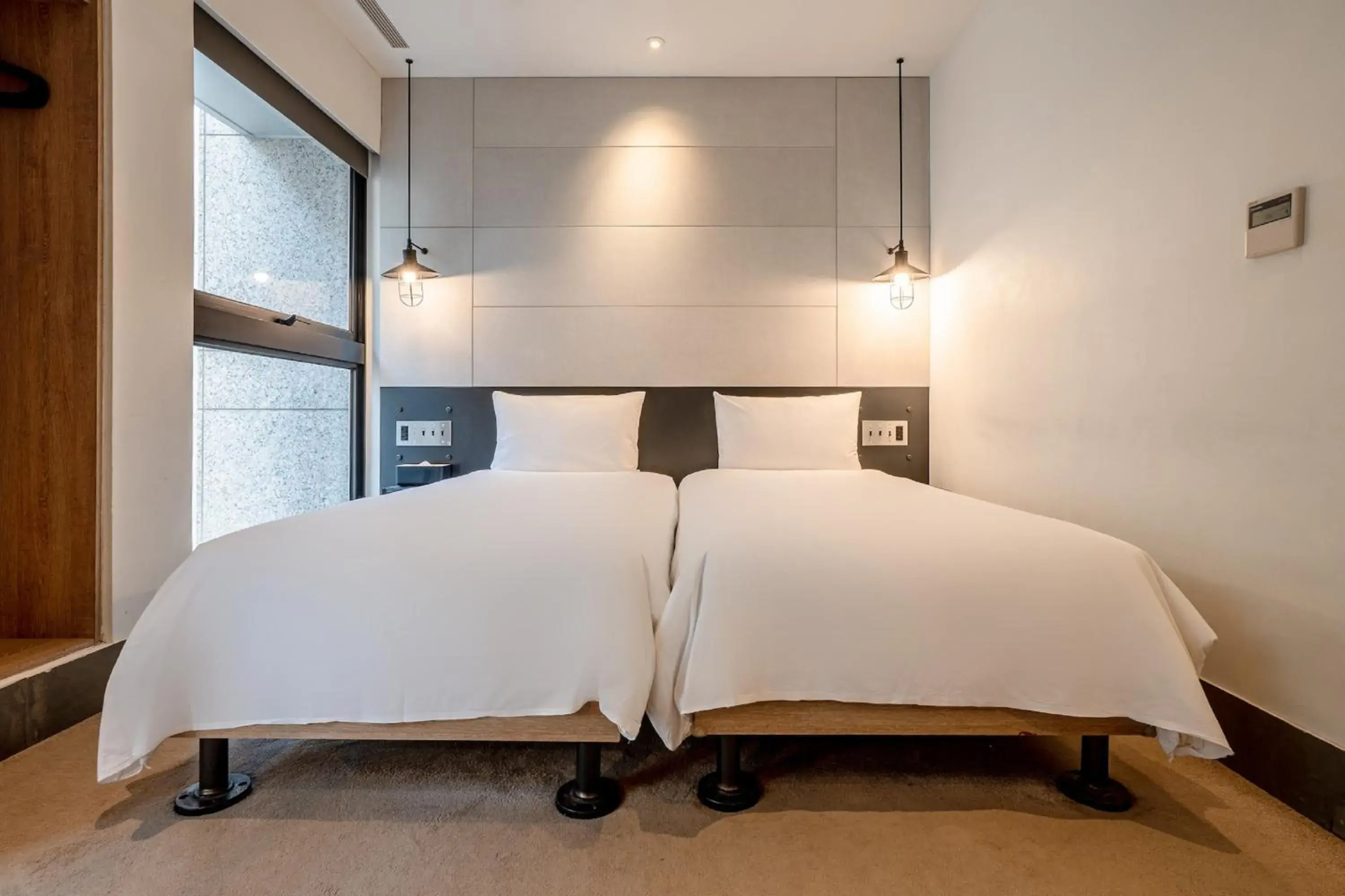 Classic Twin in CHECK inn Taipei Songjiang Classic Twin in CHECK inn Taipei Songjiang