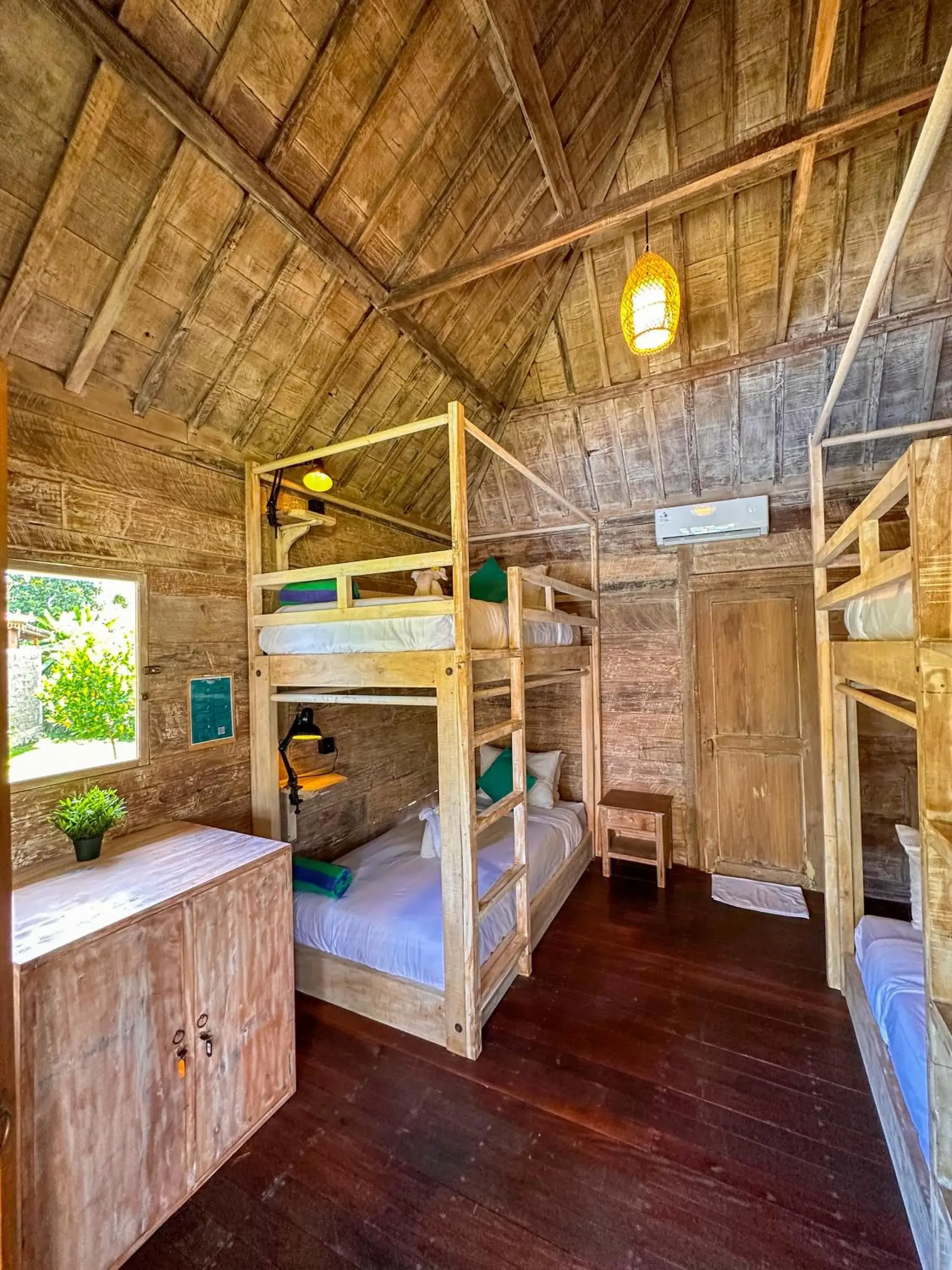 Bed in 4-Bed Female Dormitory Room in Nunu Bali Eco Friendly Retreat Bed in 4-Bed Female Dormitory Room in Nunu Bali Eco Friendly Retreat