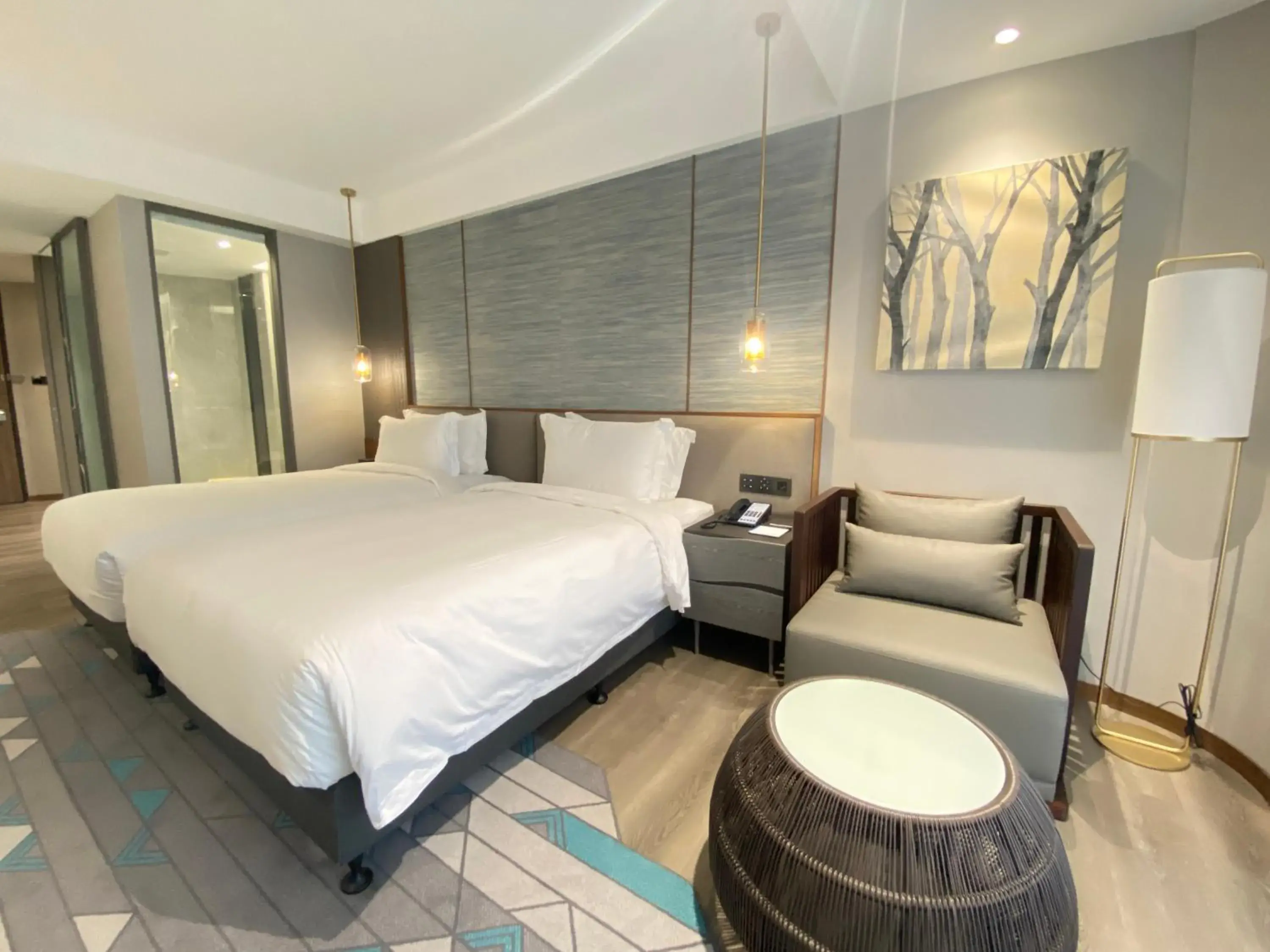 Executive Double or Twin Room with Lake View in Wyndham Sun Moon Lake Executive Double or Twin Room with Lake View in Wyndham Sun Moon Lake