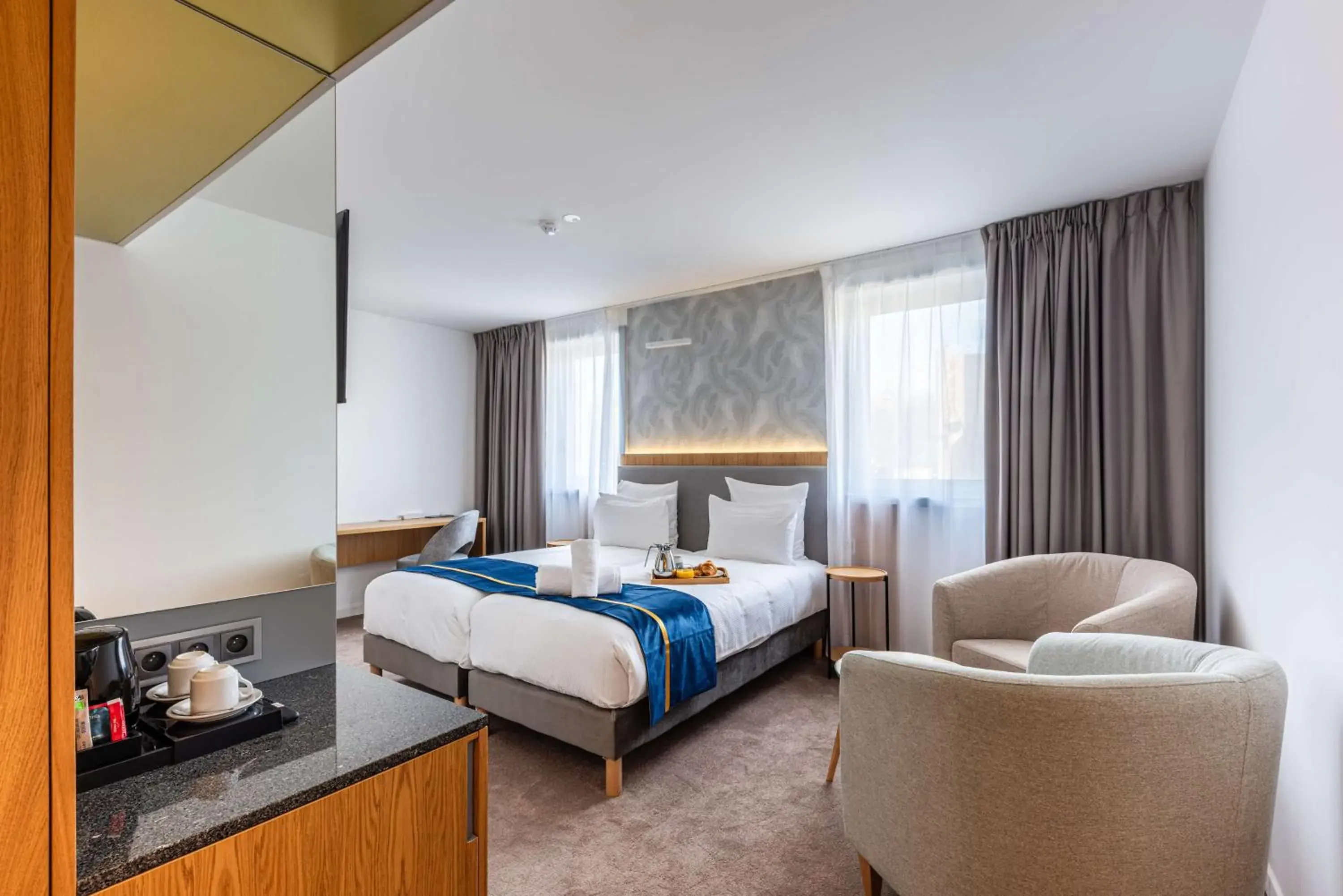 Superior Twin Room in Brit Hotel Privilège Paris Rosny-sous-Bois Superior Twin Room in Brit Hotel Privilège Paris Rosny-sous-Bois