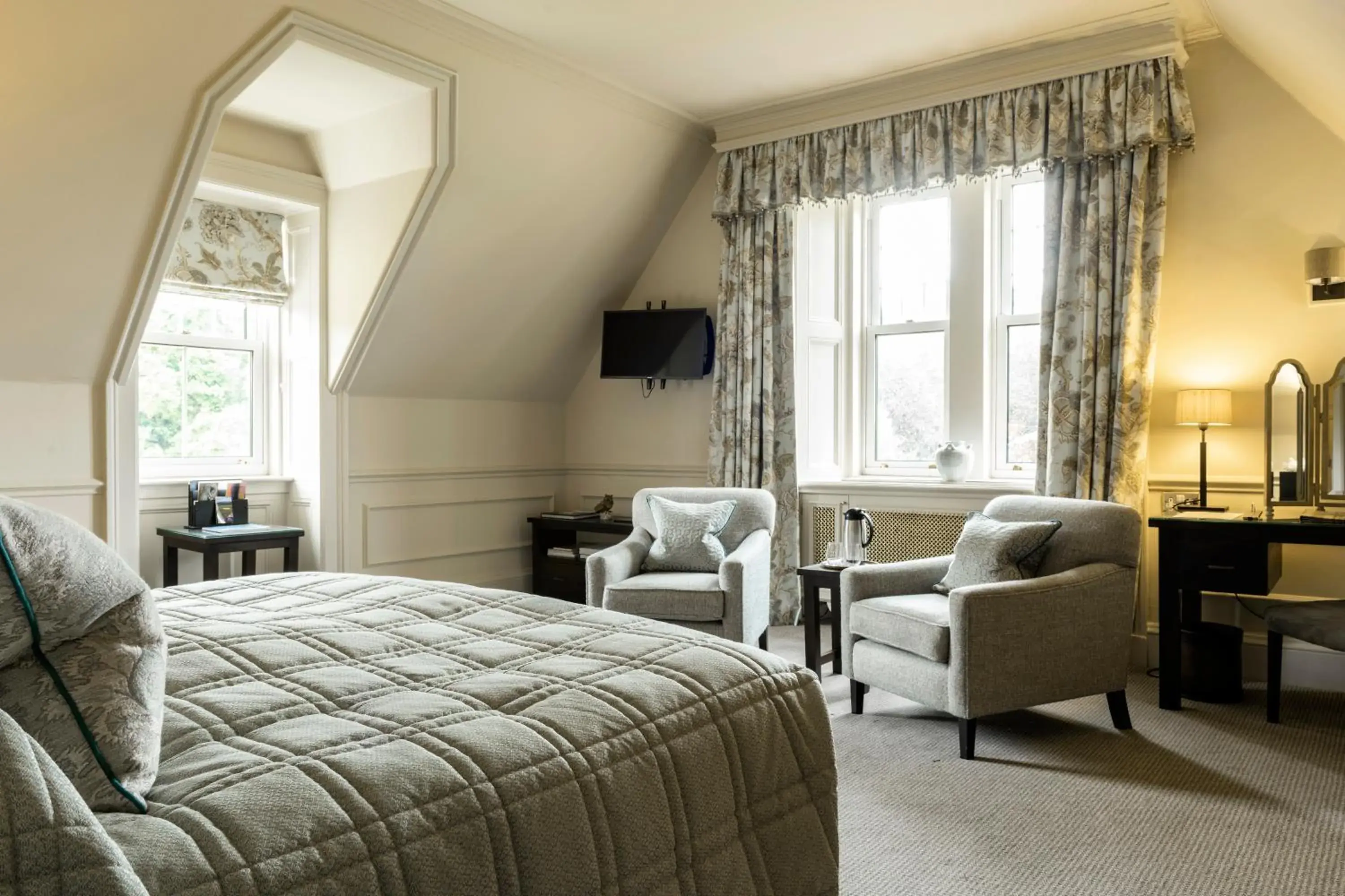 Deluxe Double or Twin Room in Isle of Eriska Hotel Spa & Island Deluxe Double or Twin Room in Isle of Eriska Hotel Spa & Island
