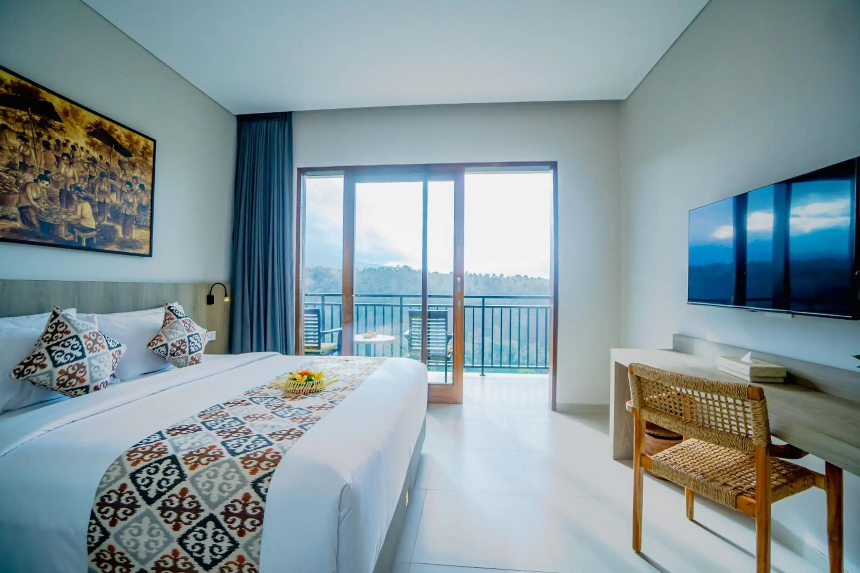 Deluxe Room with Mountain View and Free Afternoon Tea in Tapa Agung View Besakih Deluxe Room with Mountain View and Free Afternoon Tea in Tapa Agung View Besakih