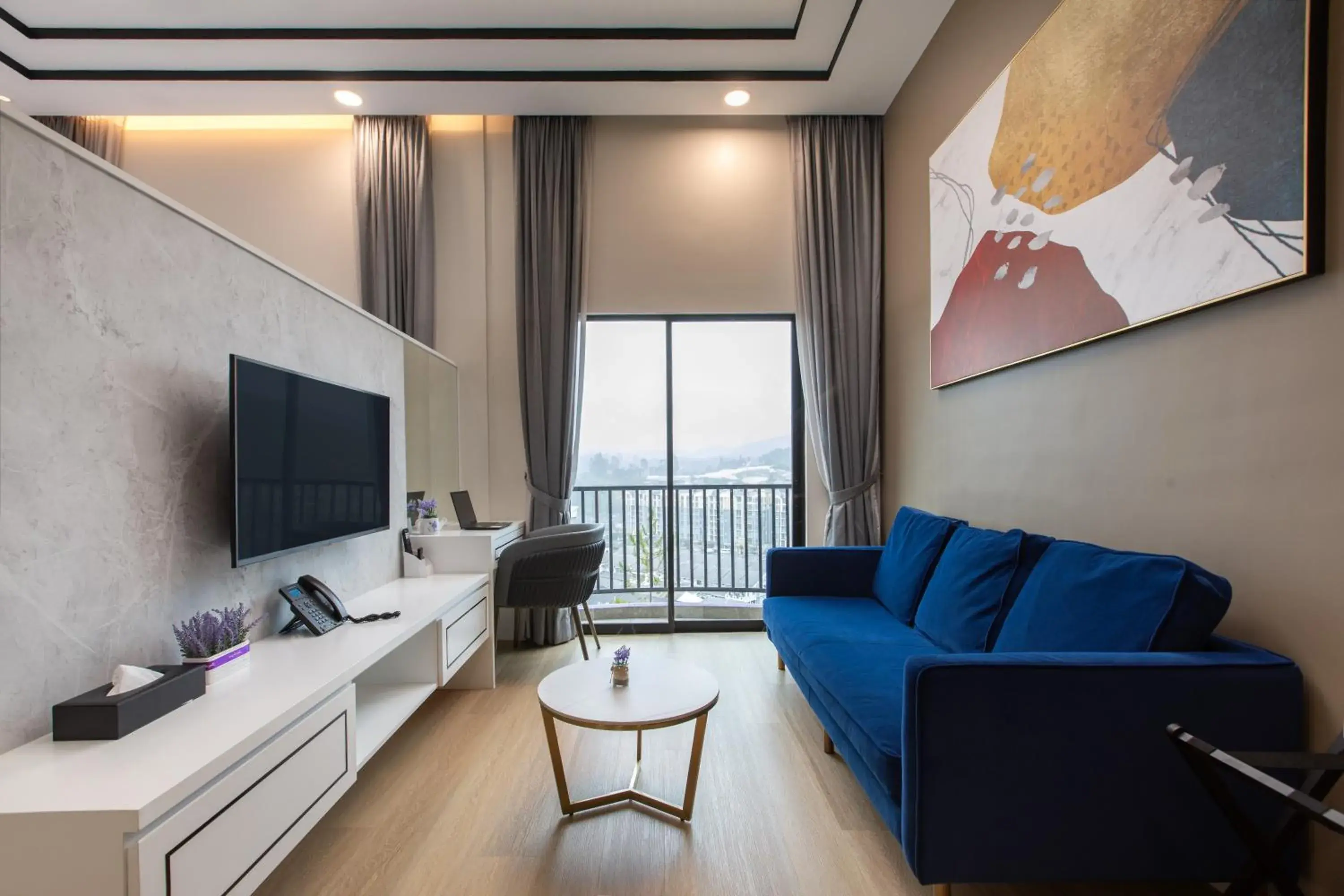 Deluxe Twin Room with Balcony in Cameron Lavender Mansion by PLAY Deluxe Twin Room with Balcony in Cameron Lavender Mansion by PLAY