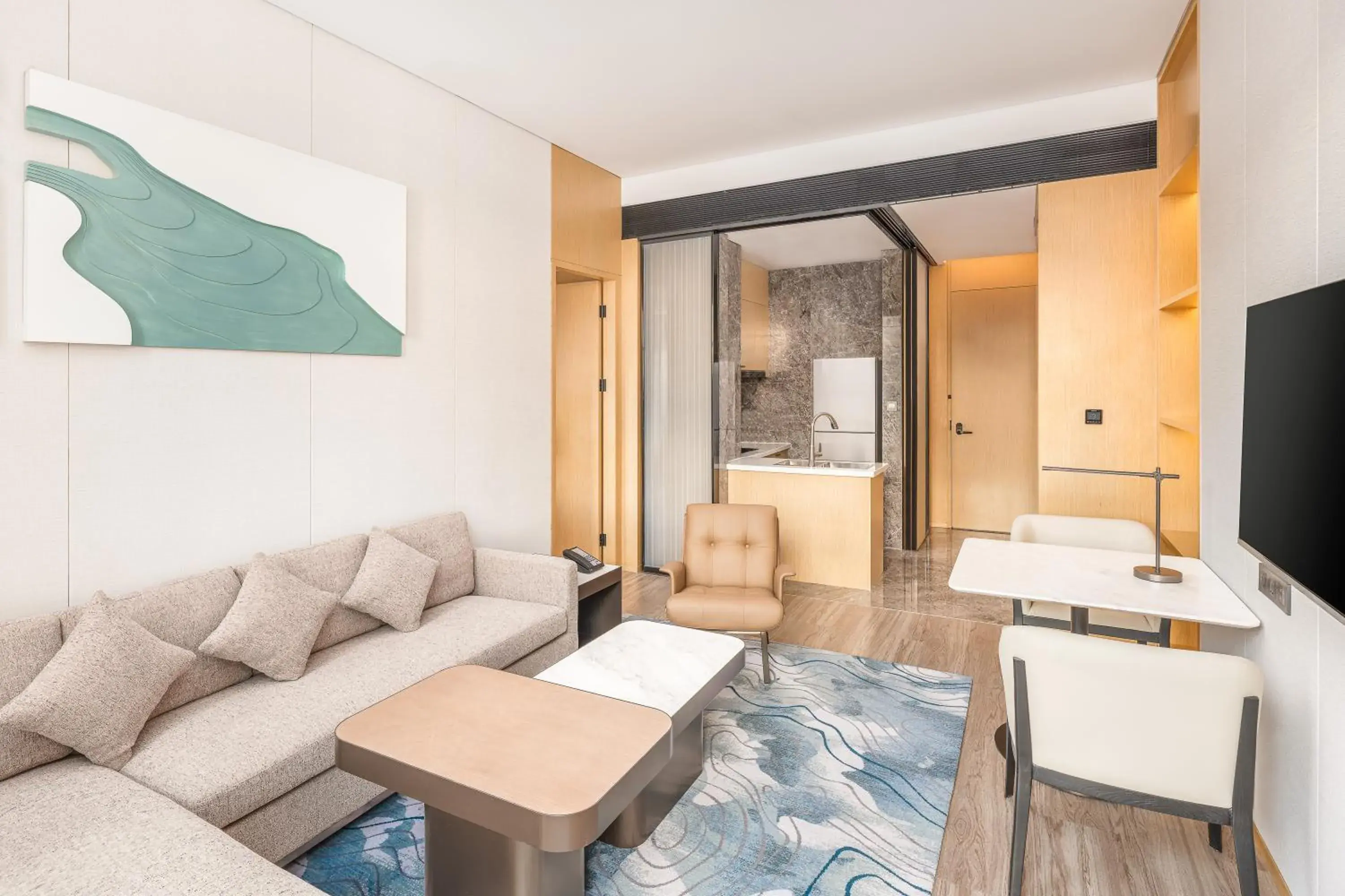 Deluxe Junior King Suite in The Westin Wuhan Hanyang Deluxe Junior King Suite in The Westin Wuhan Hanyang