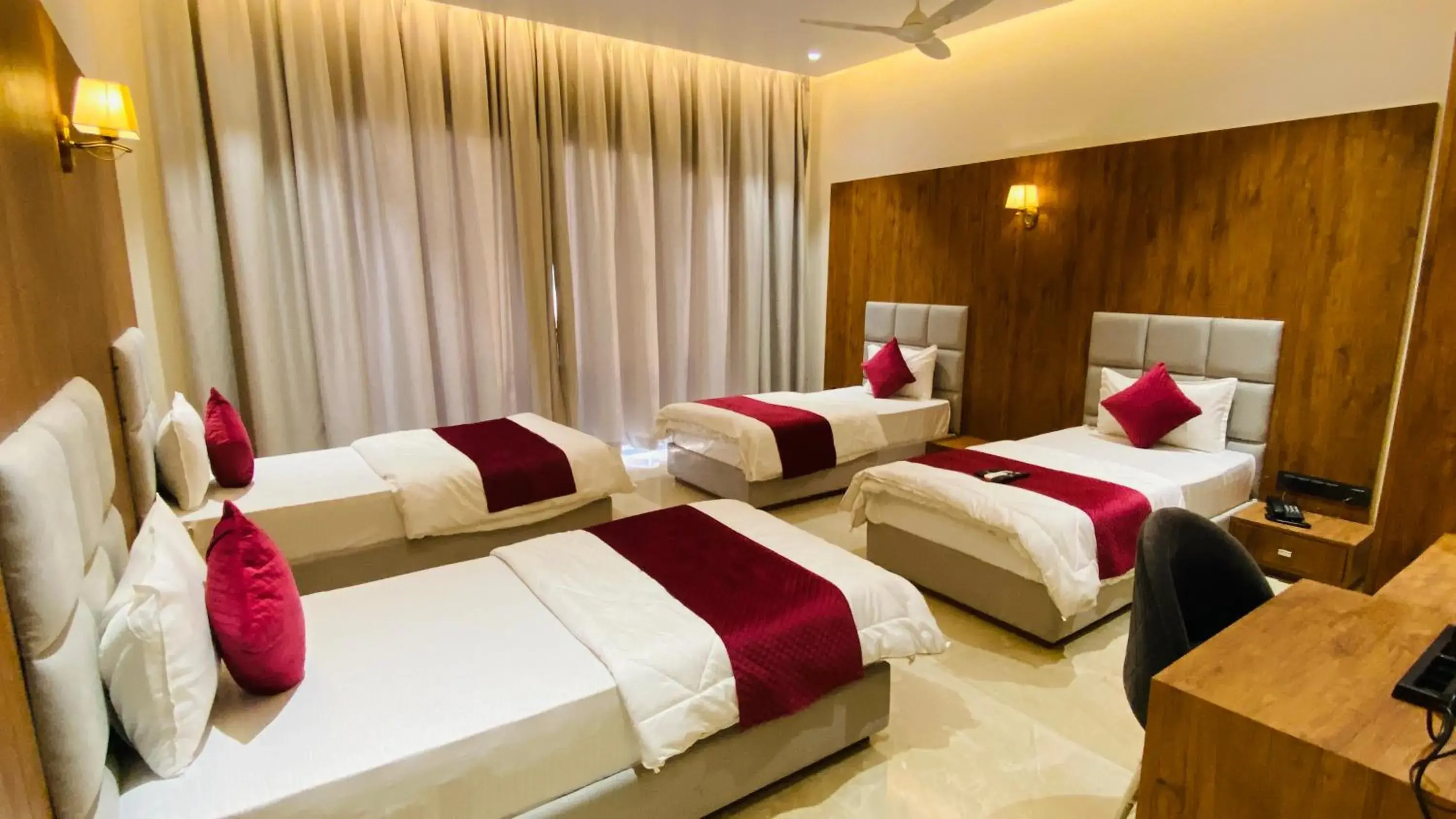 Luxury Quadruple Room in Gaurison Hotel and Resorts Luxury Quadruple Room in Gaurison Hotel and Resorts