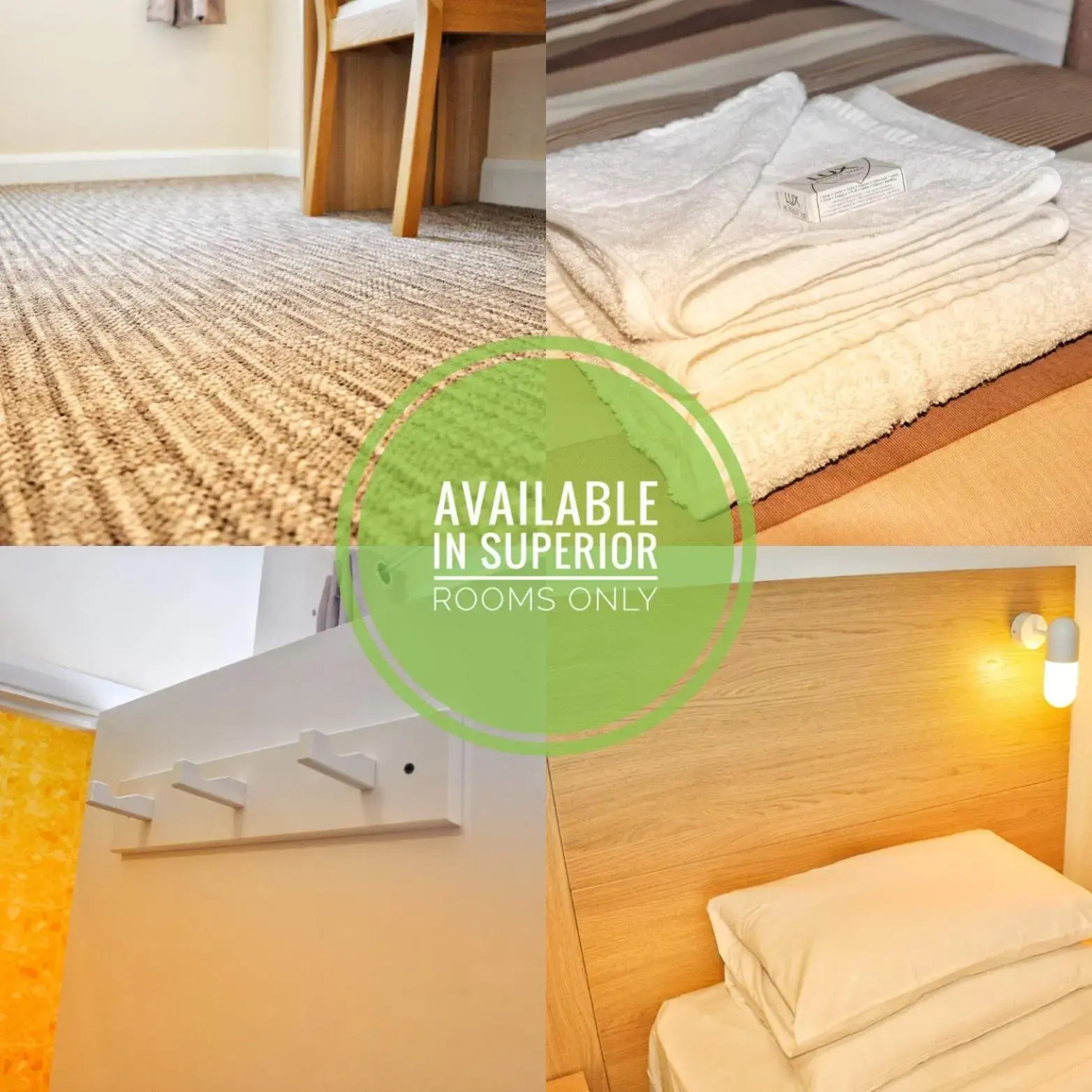 Superior Twin Room with Shared Bathroom in The Carlton Hotel Superior Twin Room with Shared Bathroom in The Carlton Hotel