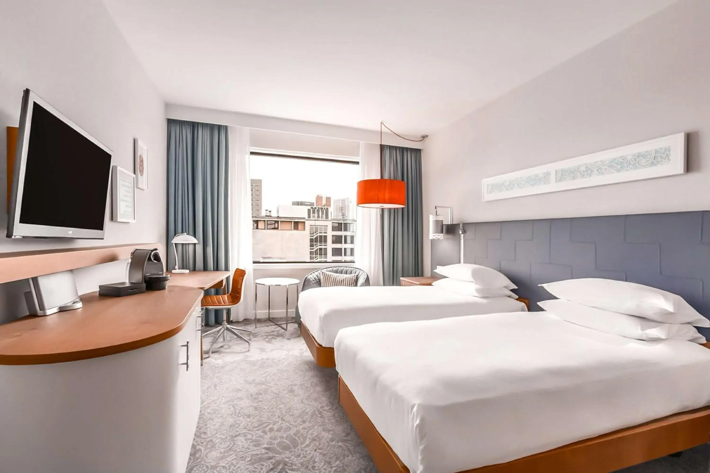 Executive Twin Room in Hilton Rotterdam Executive Twin Room in Hilton Rotterdam