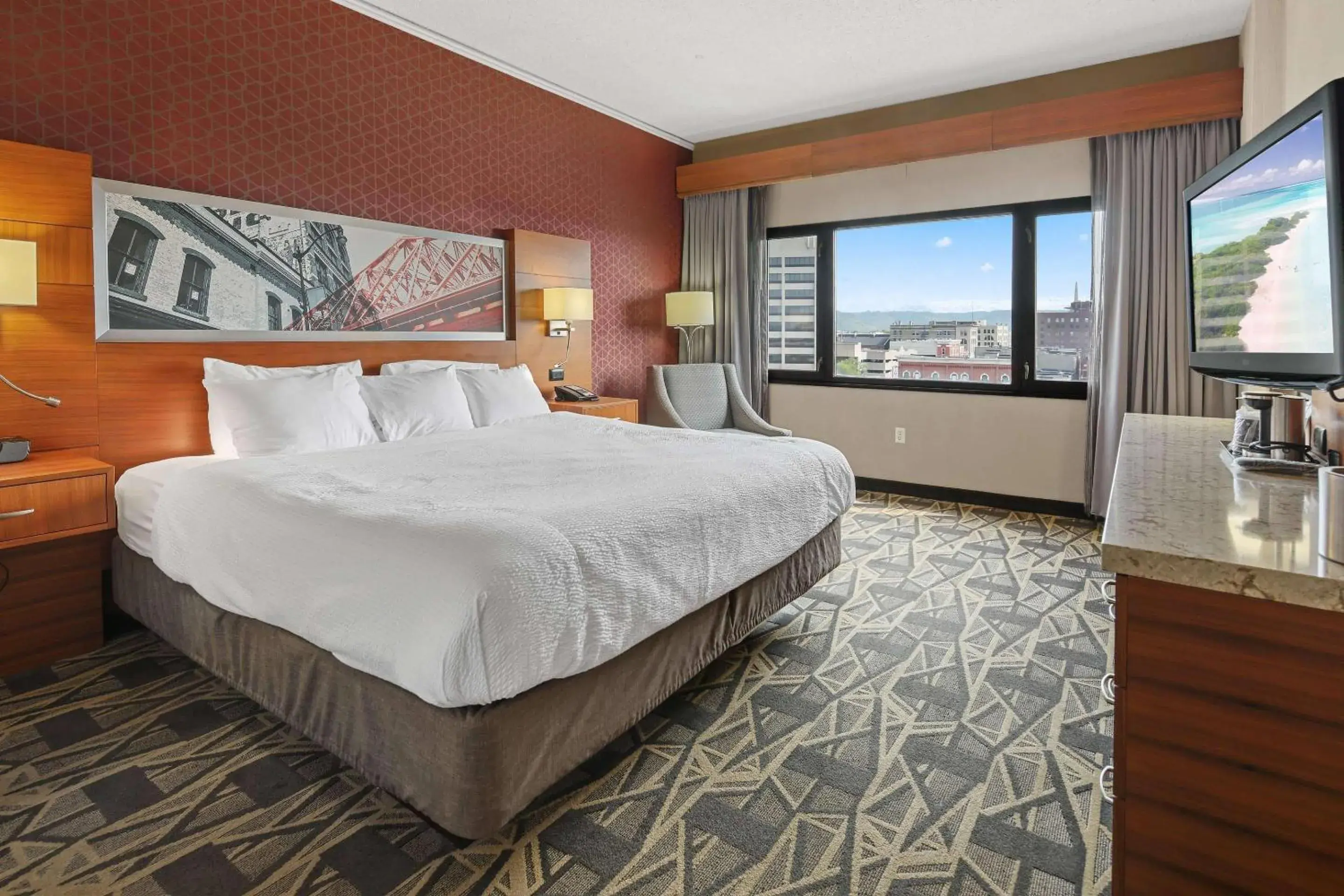 King Room - Disability Access/Non-Smoking in Radisson Hotel La Crosse King Room - Disability Access/Non-Smoking in Radisson Hotel La Crosse