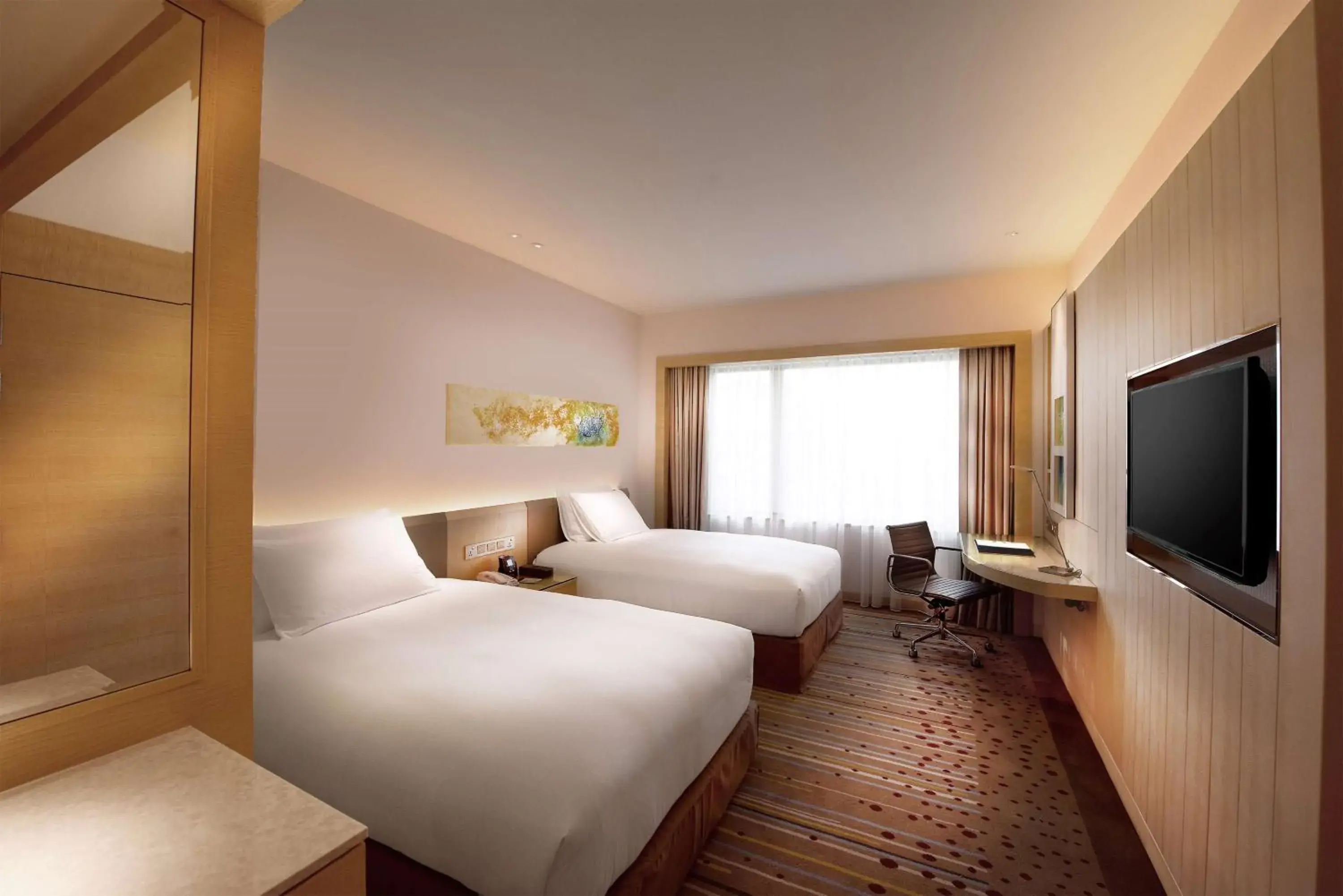 Bedroom Deluxe Suite with Lounge Access in DoubleTree by Hilton Johor Bahru Bedroom Deluxe Suite with Lounge Access in DoubleTree by Hilton Johor Bahru