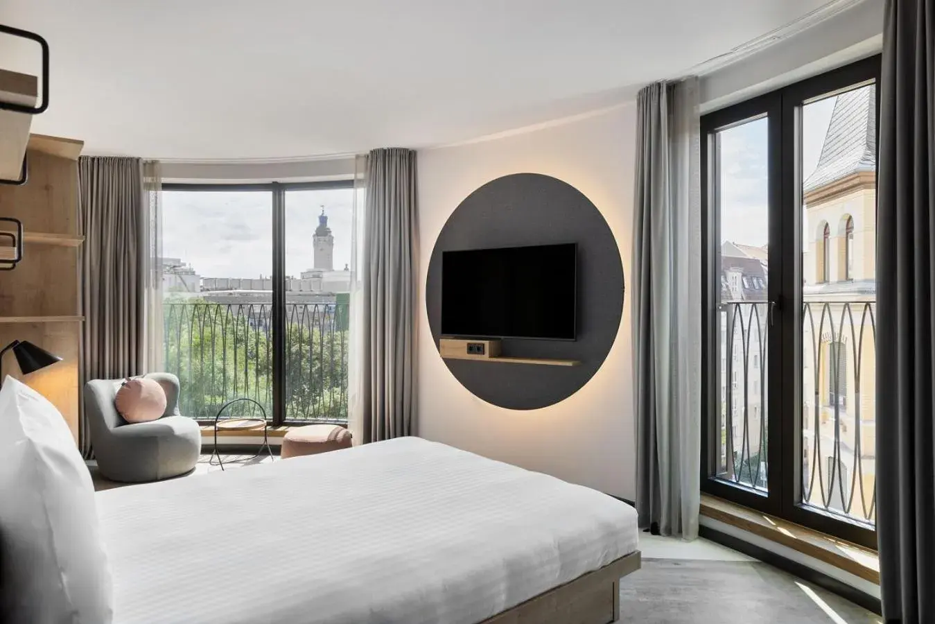 Panoramic Studio in Stay KooooK Leipzig City - Online Check In Panoramic Studio in Stay KooooK Leipzig City - Online Check In