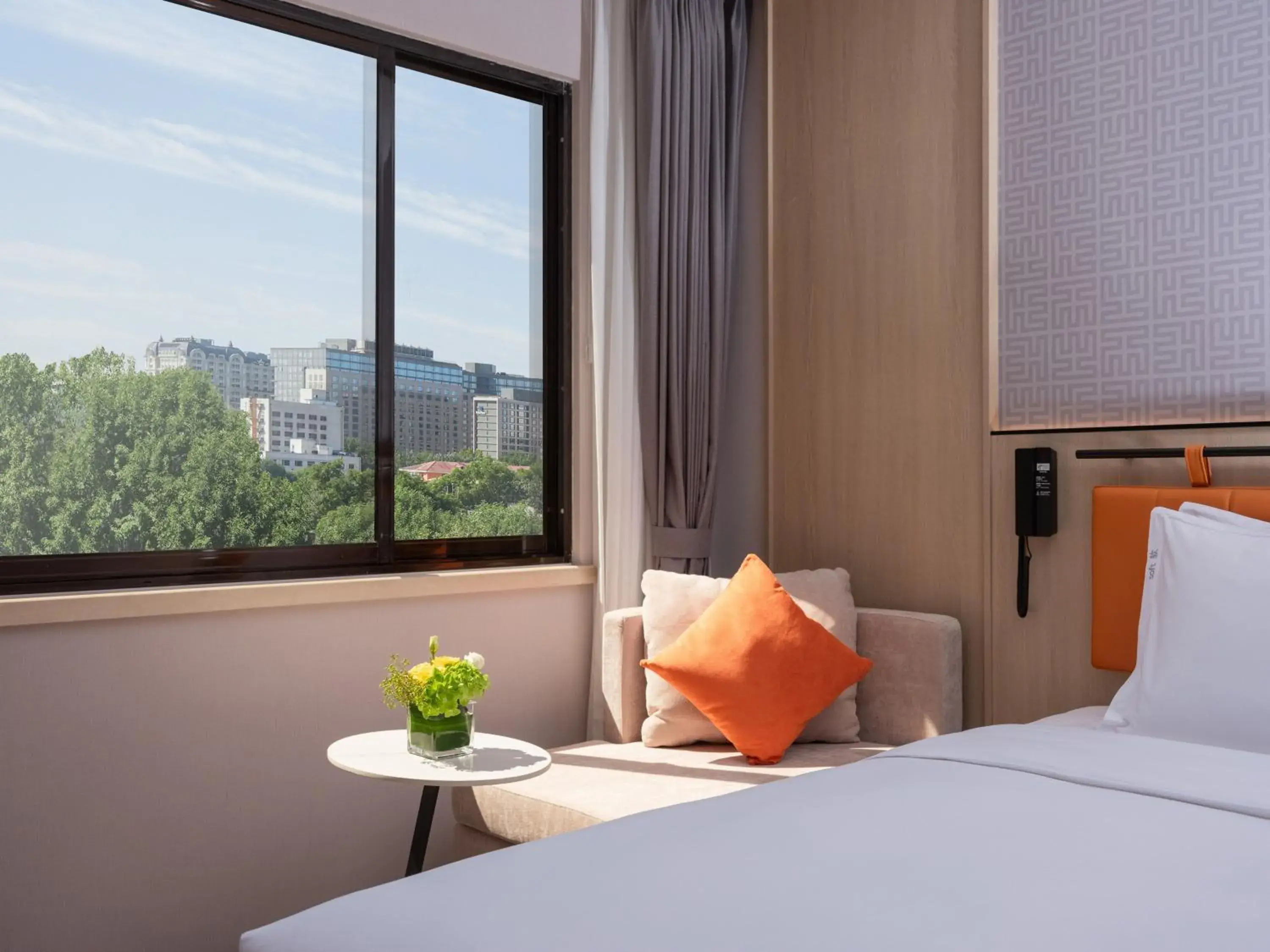 Standard King Room with Minifridge and City View in Holiday Inn Express Beijing Downtown by IHG Standard King Room with Minifridge and City View in Holiday Inn Express Beijing Downtown by IHG