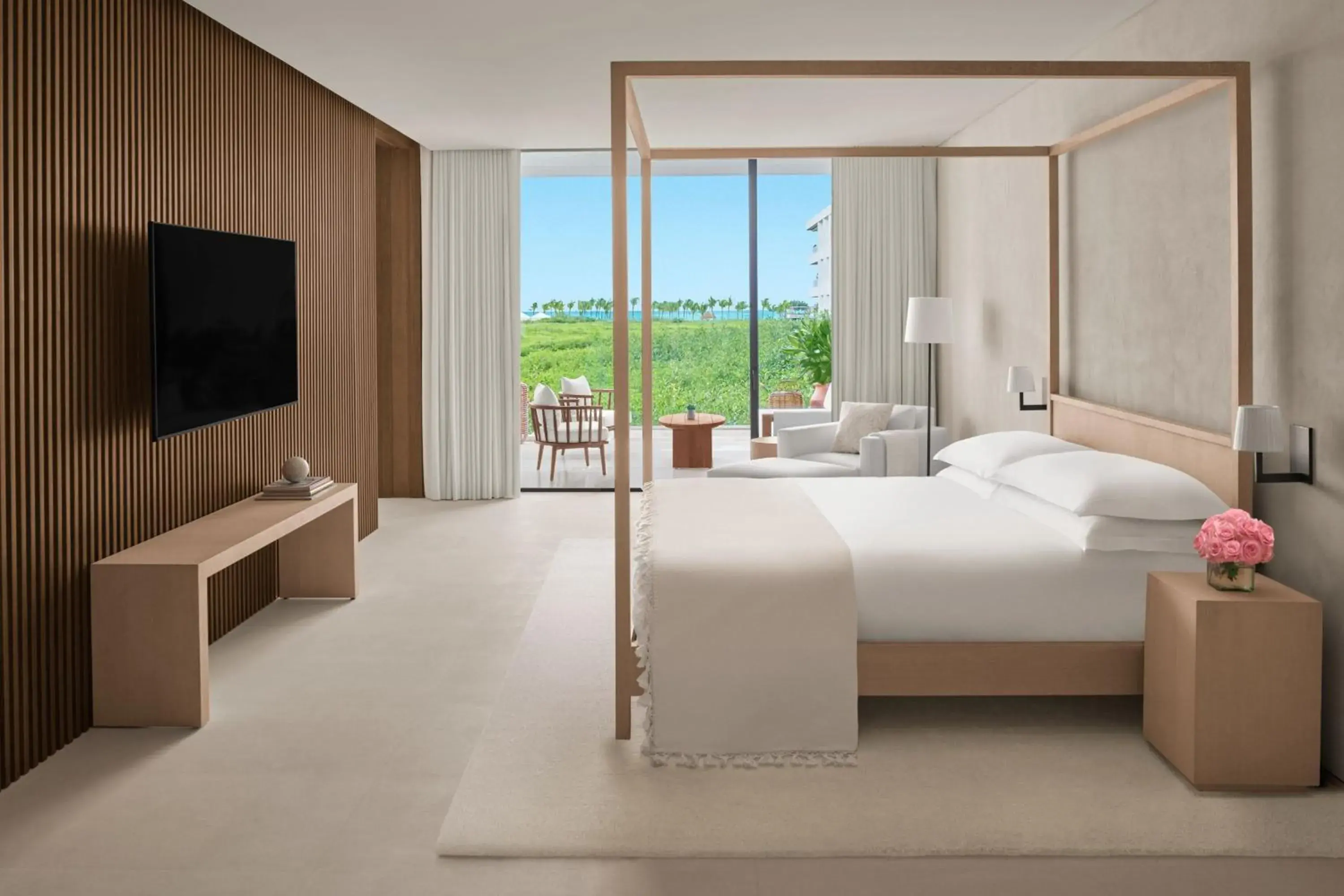 One-Bedroom King Suite with Terrace and Ocean View in The Riviera Maya EDITION at Kanai One-Bedroom King Suite with Terrace and Ocean View in The Riviera Maya EDITION at Kanai
