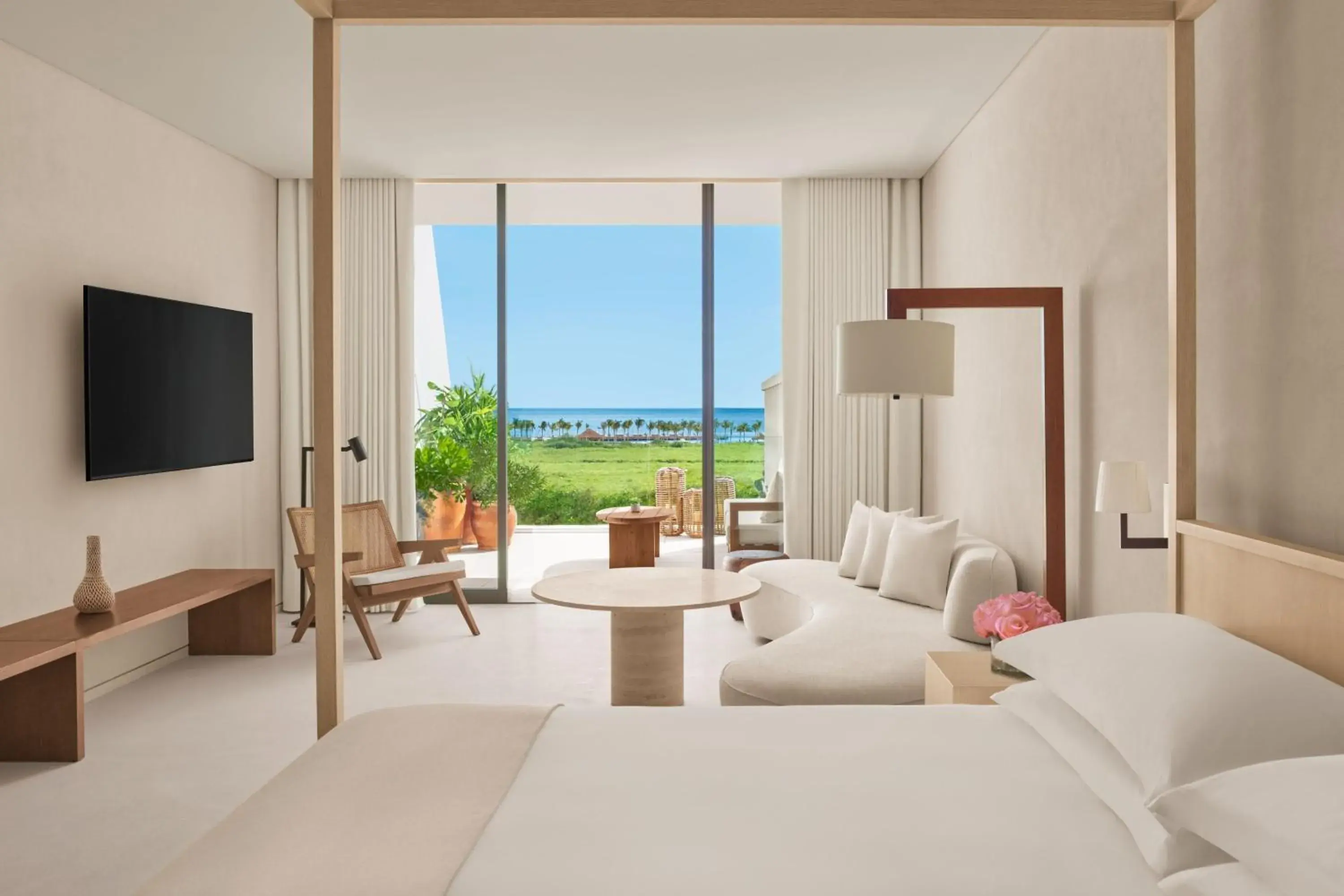 King Room with Terrace and Ocean View in The Riviera Maya EDITION at Kanai King Room with Terrace and Ocean View in The Riviera Maya EDITION at Kanai