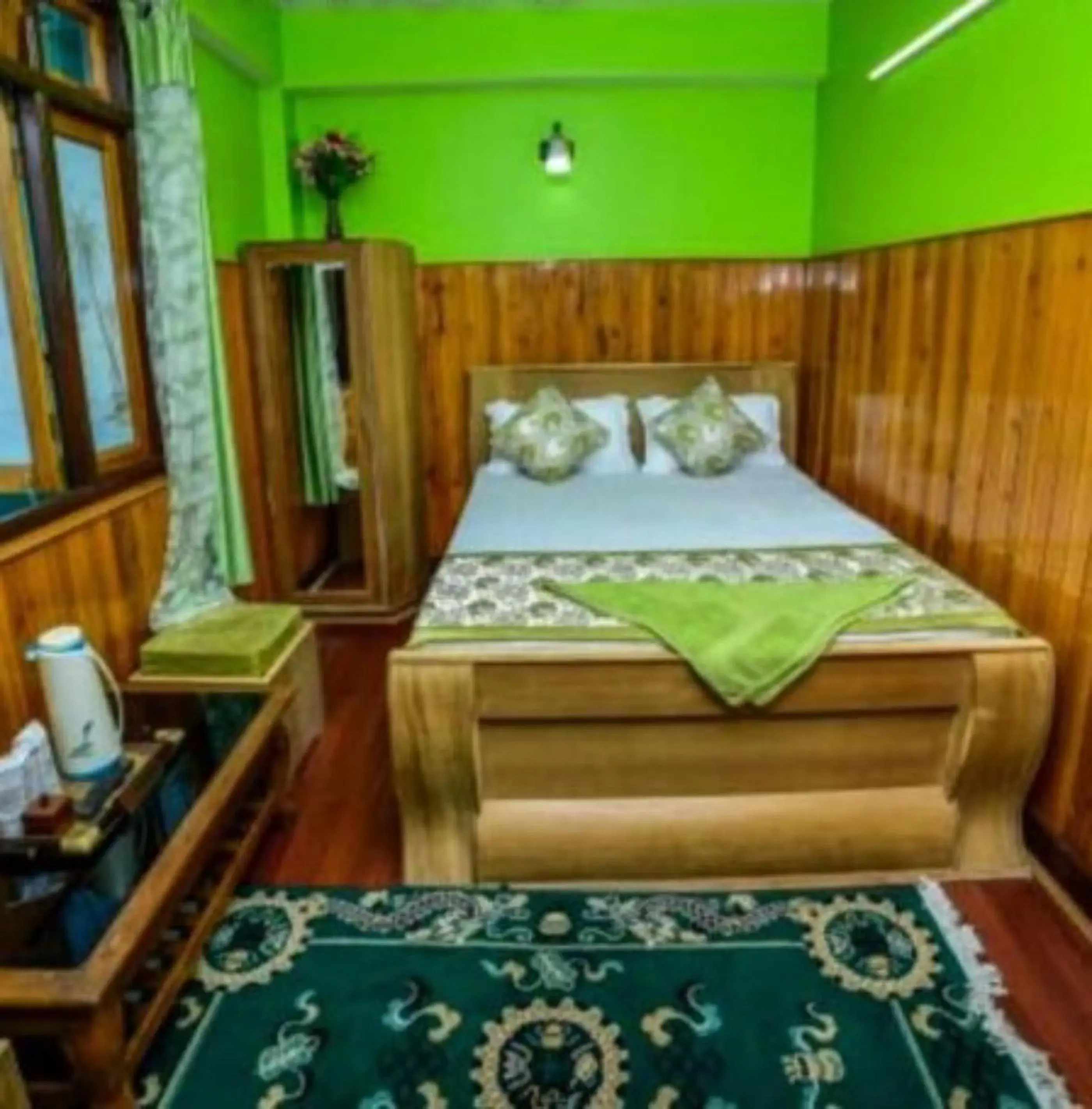 Deluxe Double Room - single occupancy in GRG Tharbaling Homestay Darjeeling Deluxe Double Room - single occupancy in GRG Tharbaling Homestay Darjeeling