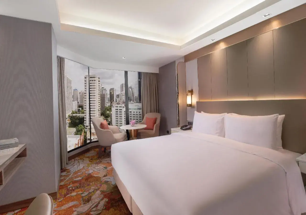 Double Room with Balcony in SAMALA Hotel Bangkok Double Room with Balcony in SAMALA Hotel Bangkok