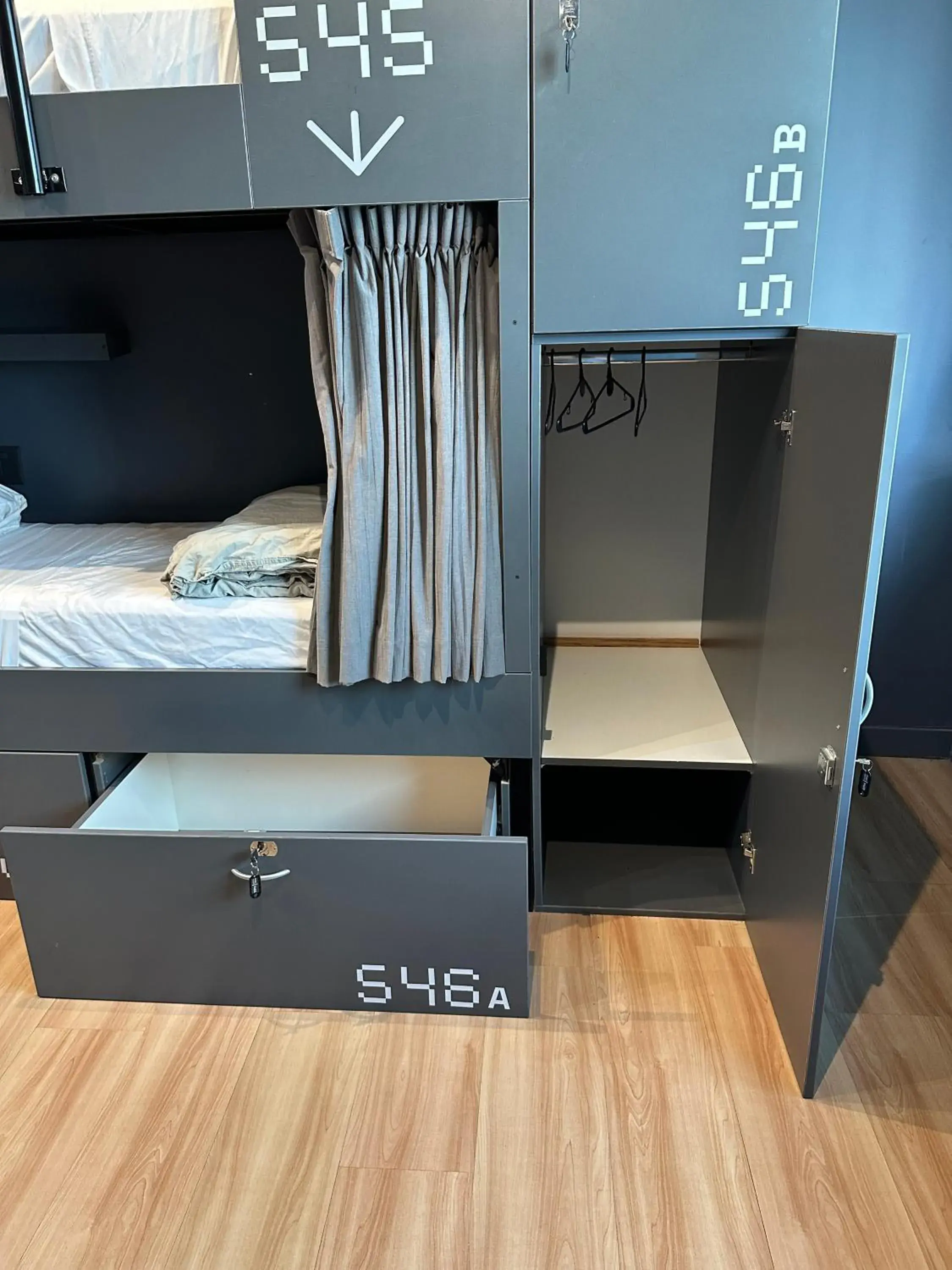 Single Bed in Female Dormitory Room in MONS hostel Single Bed in Female Dormitory Room in MONS hostel