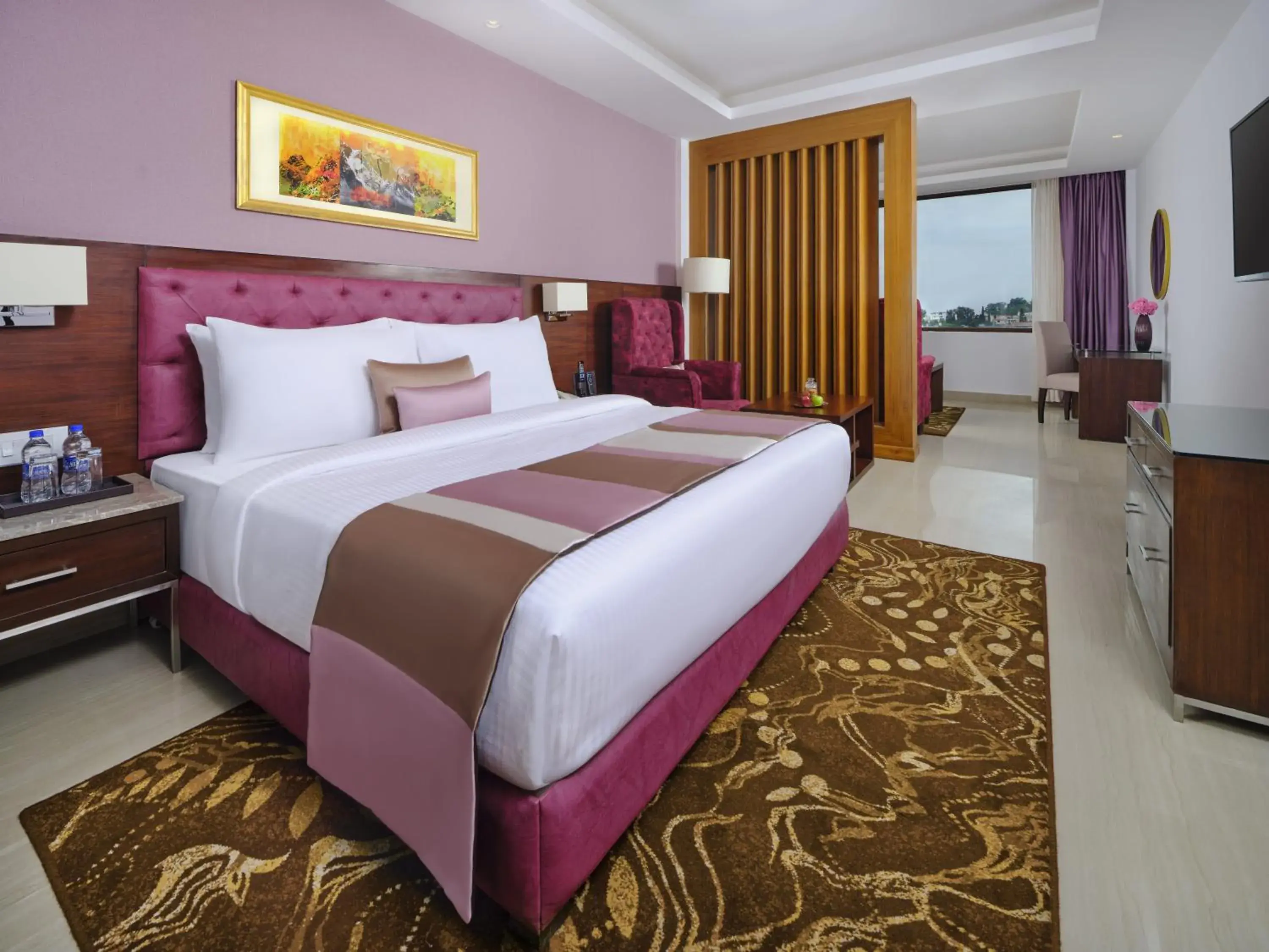Junior Suite with Complimentary taxi stand transfer to Banganga/ Helipad , 15% off on Spa ( 30 min ), 15% off on F&B, 20% off on laundry per room per stay in Fortune Park, Katra - Member ITC Hotels' Group Junior Suite with Complimentary taxi stand transfer to Banganga/ Helipad , 15% off on Spa ( 30 min ), 15% off on F&B, 20% off on laundry per room per stay in Fortune Park, Katra - Member ITC Hotels' Group