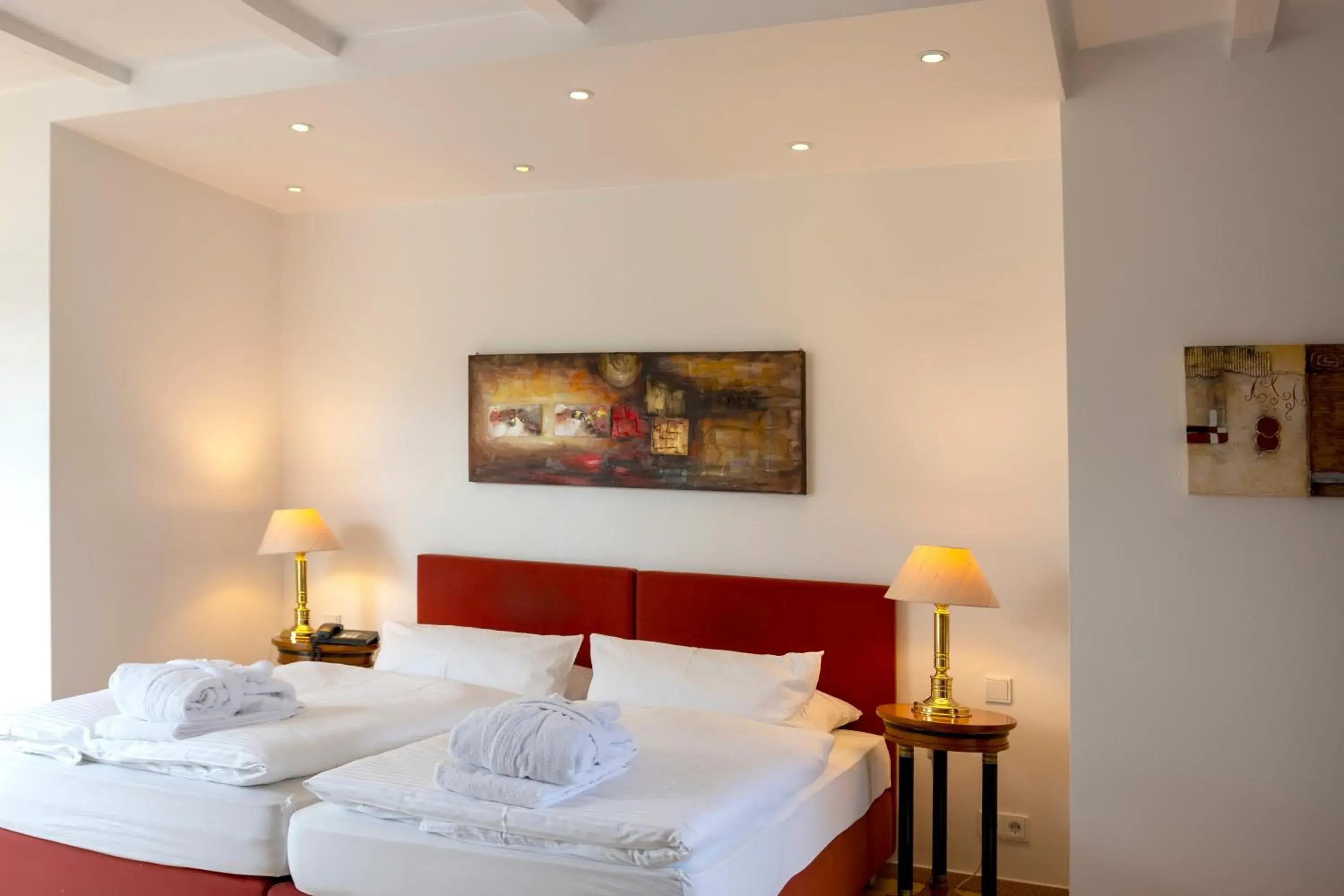 Double Room with Balcony - single occupancy in Golf- und Wellnesshotel Amtsheide Double Room with Balcony - single occupancy in Golf- und Wellnesshotel Amtsheide