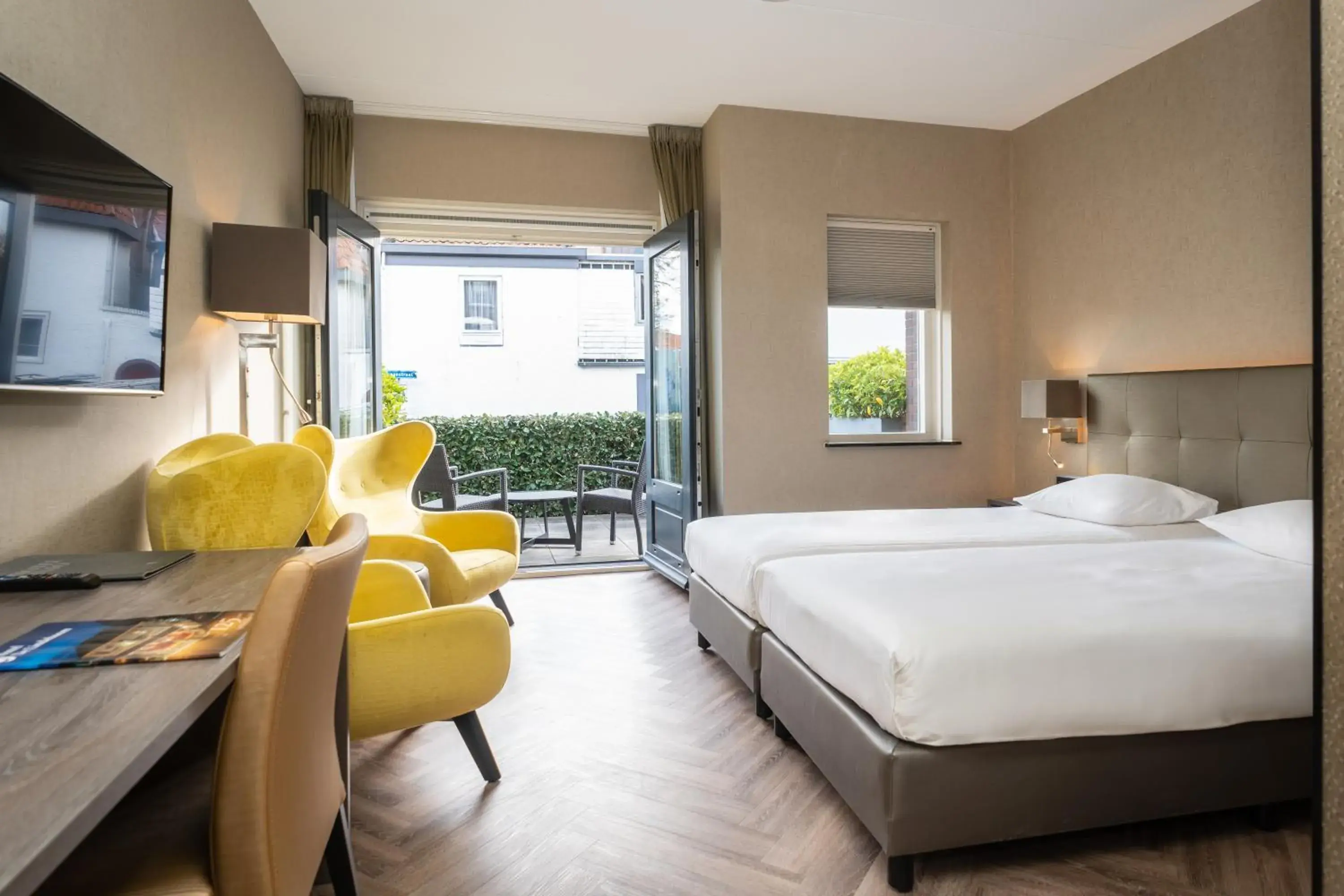 Double or Twin Room with Terrace in Hotel De Lindeboom Double or Twin Room with Terrace in Hotel De Lindeboom
