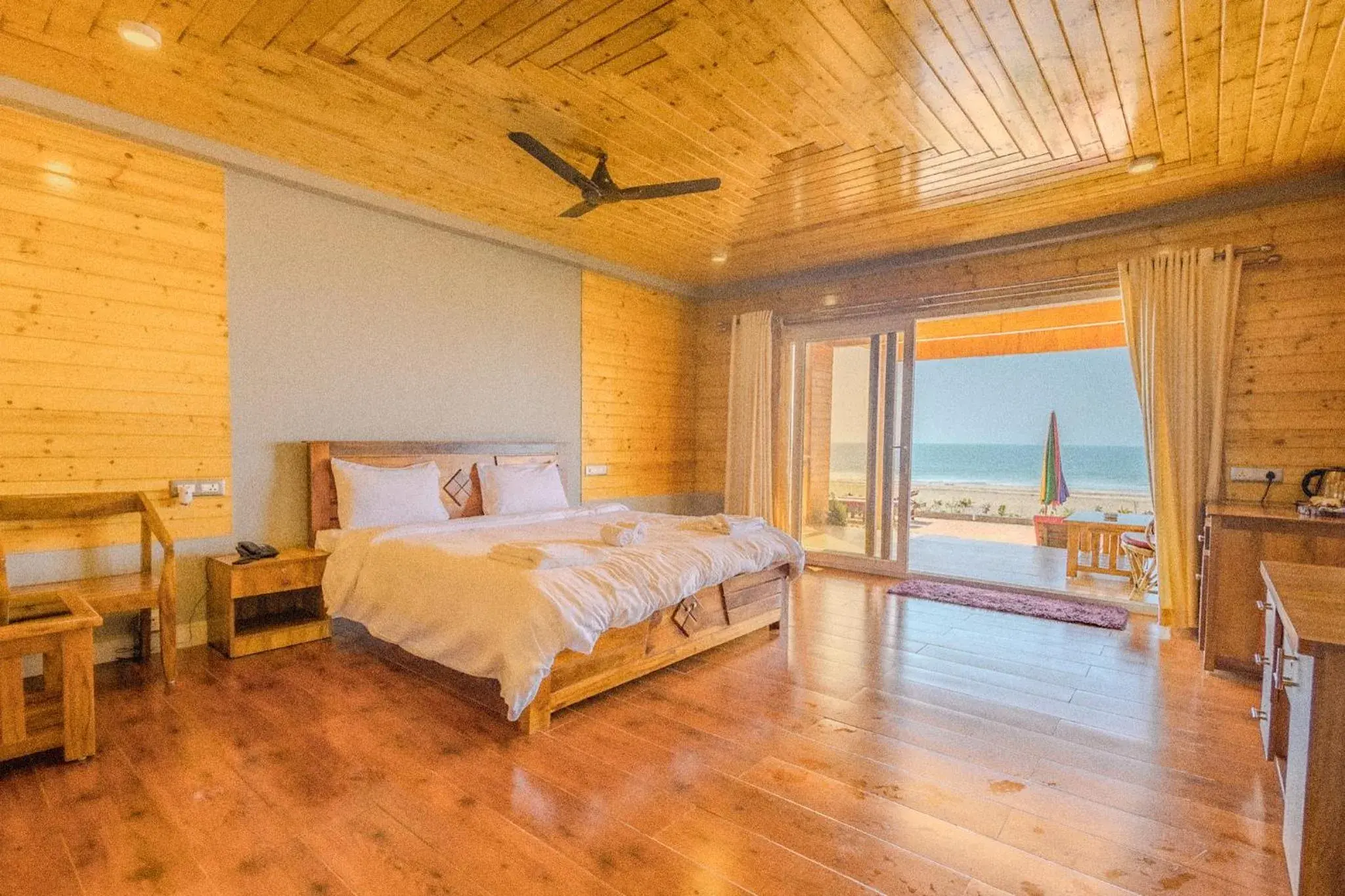 King Room with Panoramic Ocean View - single occupancy in The O2H Agonda Beach Resort King Room with Panoramic Ocean View - single occupancy in The O2H Agonda Beach Resort