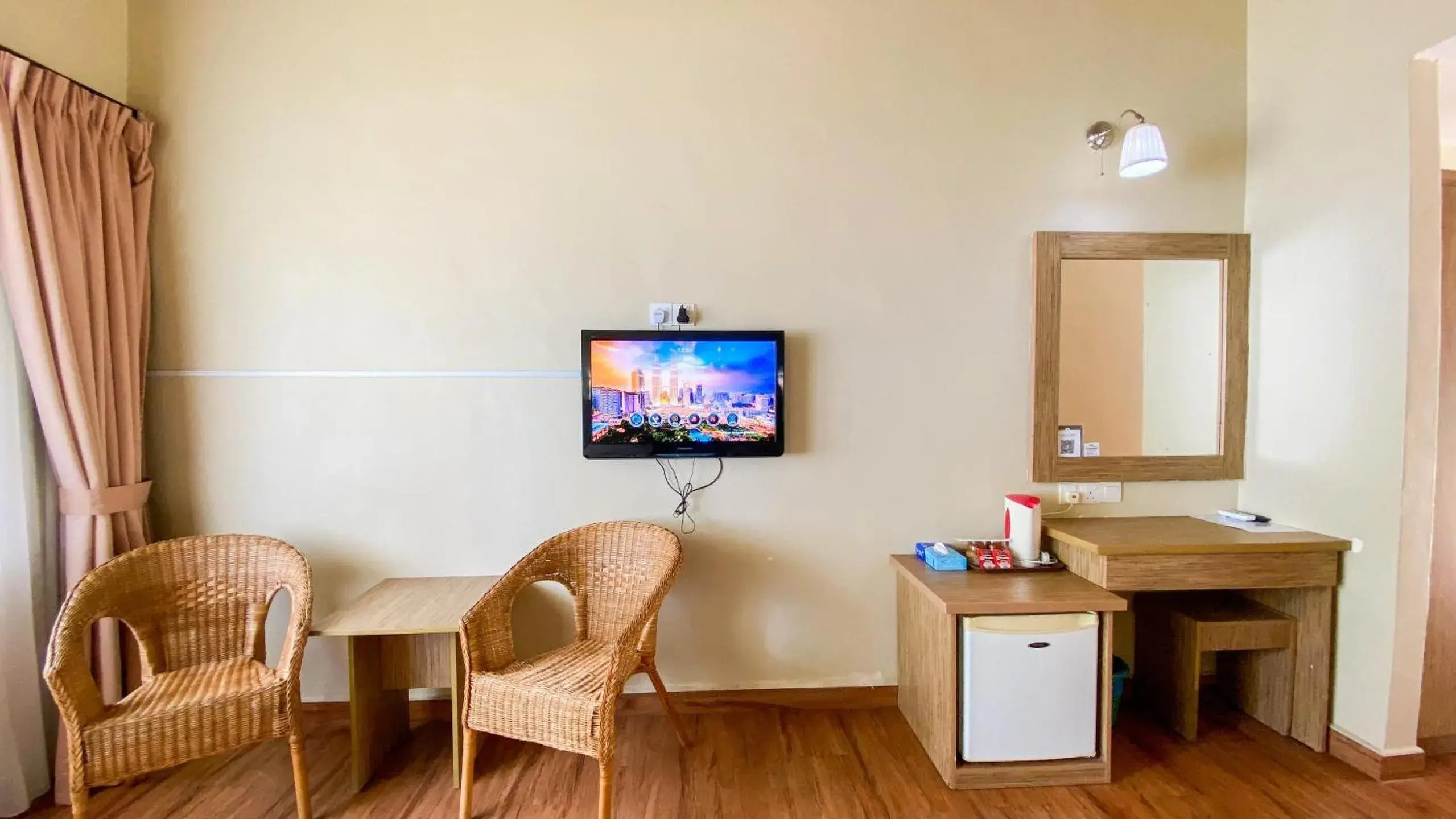 Superior Twin Room with Sea View in Lovita Tanjung Bidara Beach Resort Superior Twin Room with Sea View in Lovita Tanjung Bidara Beach Resort