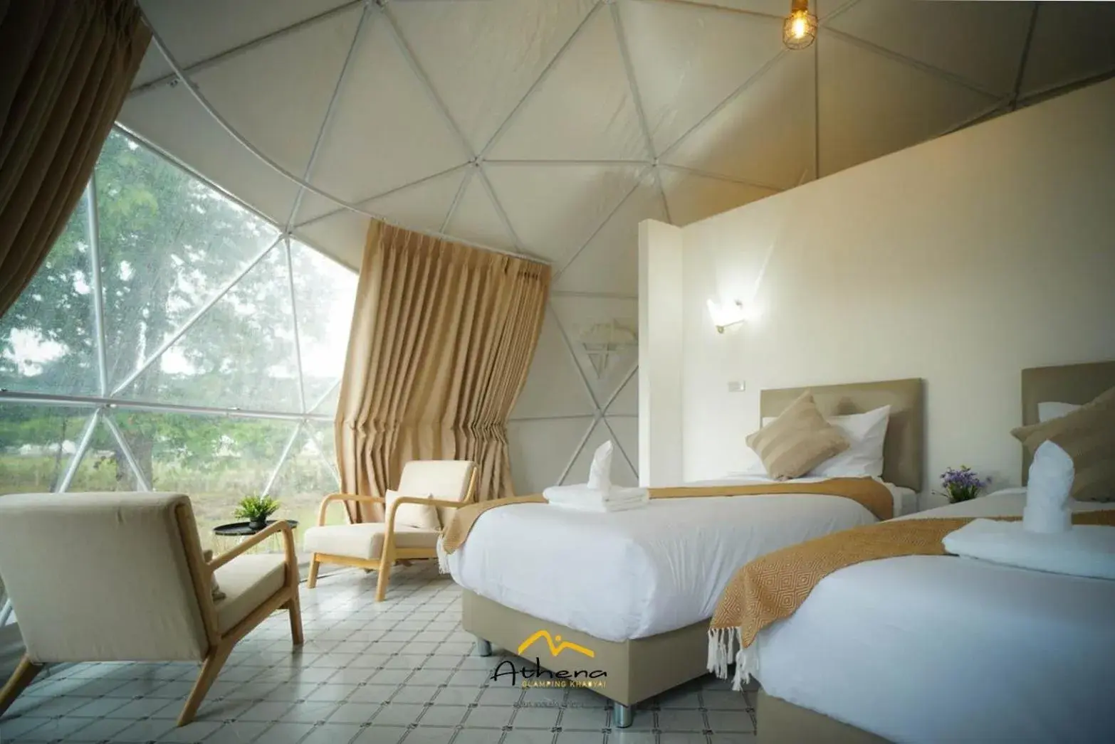 Dome Twin in Athena Glamping Khaoyai Dome Twin in Athena Glamping Khaoyai