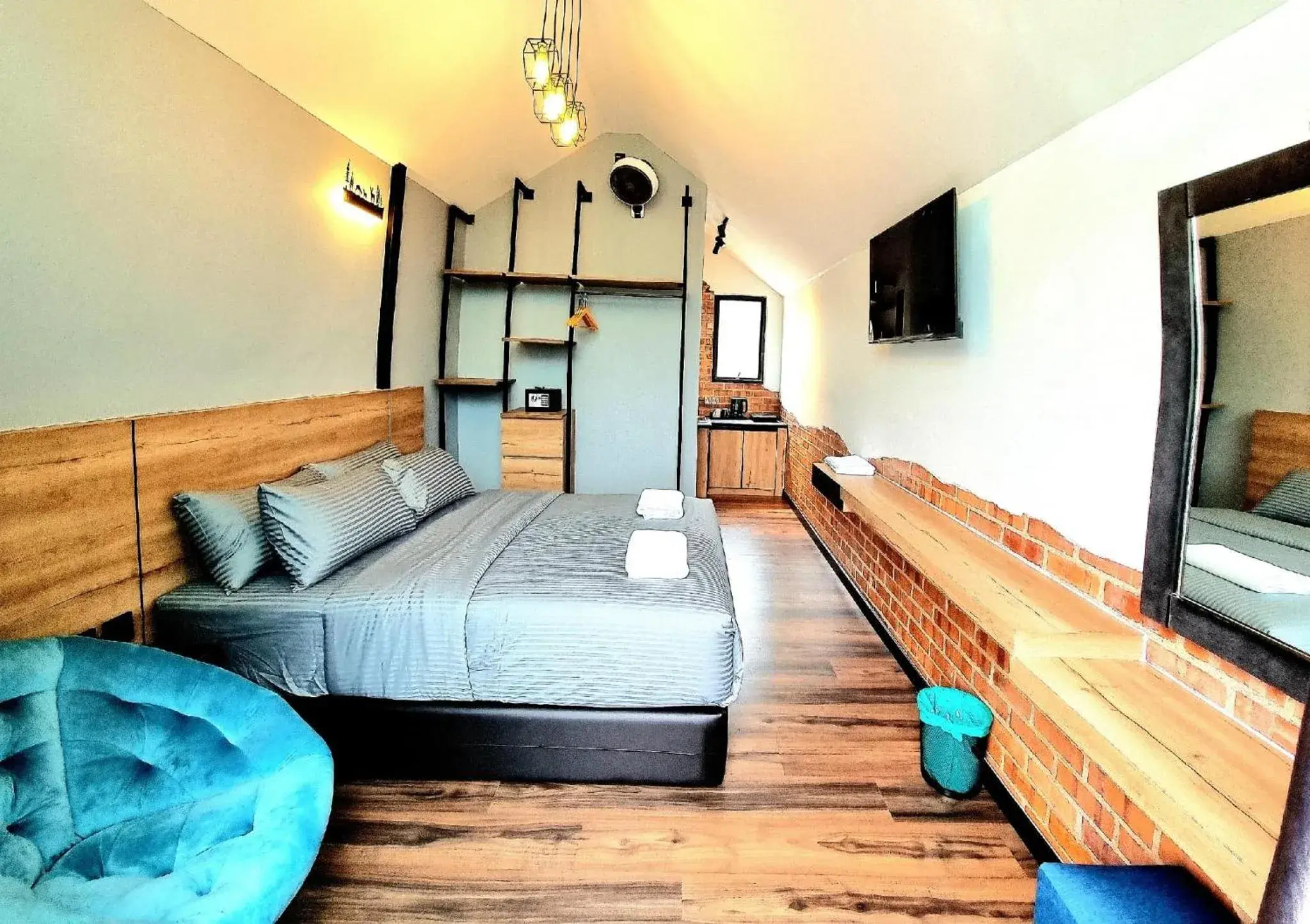 Double Room with Mountain View in Campod Resort @ Cameron Highlands Double Room with Mountain View in Campod Resort @ Cameron Highlands