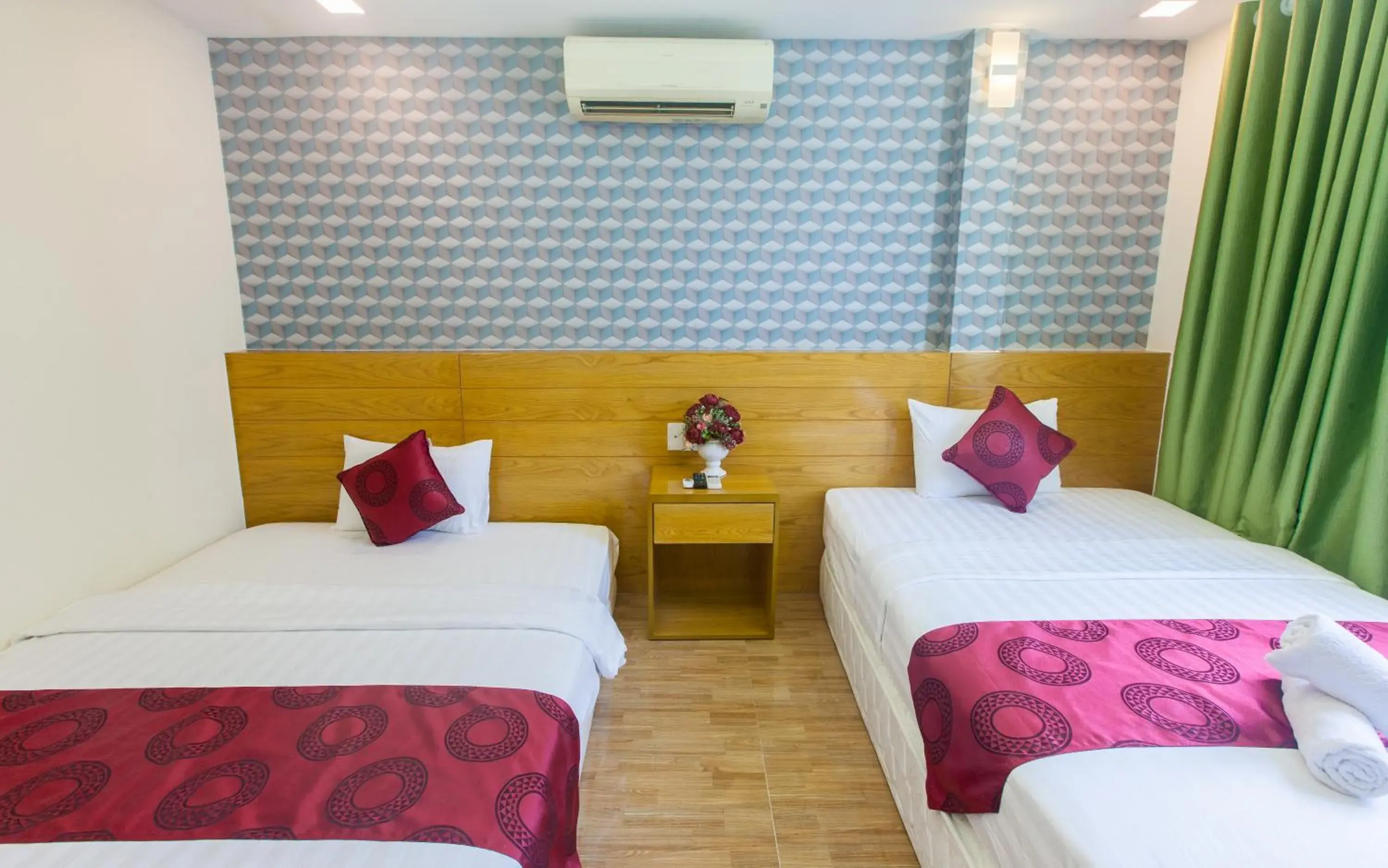 Twin Room in Ailen Garden 2 Hotel Twin Room in Ailen Garden 2 Hotel