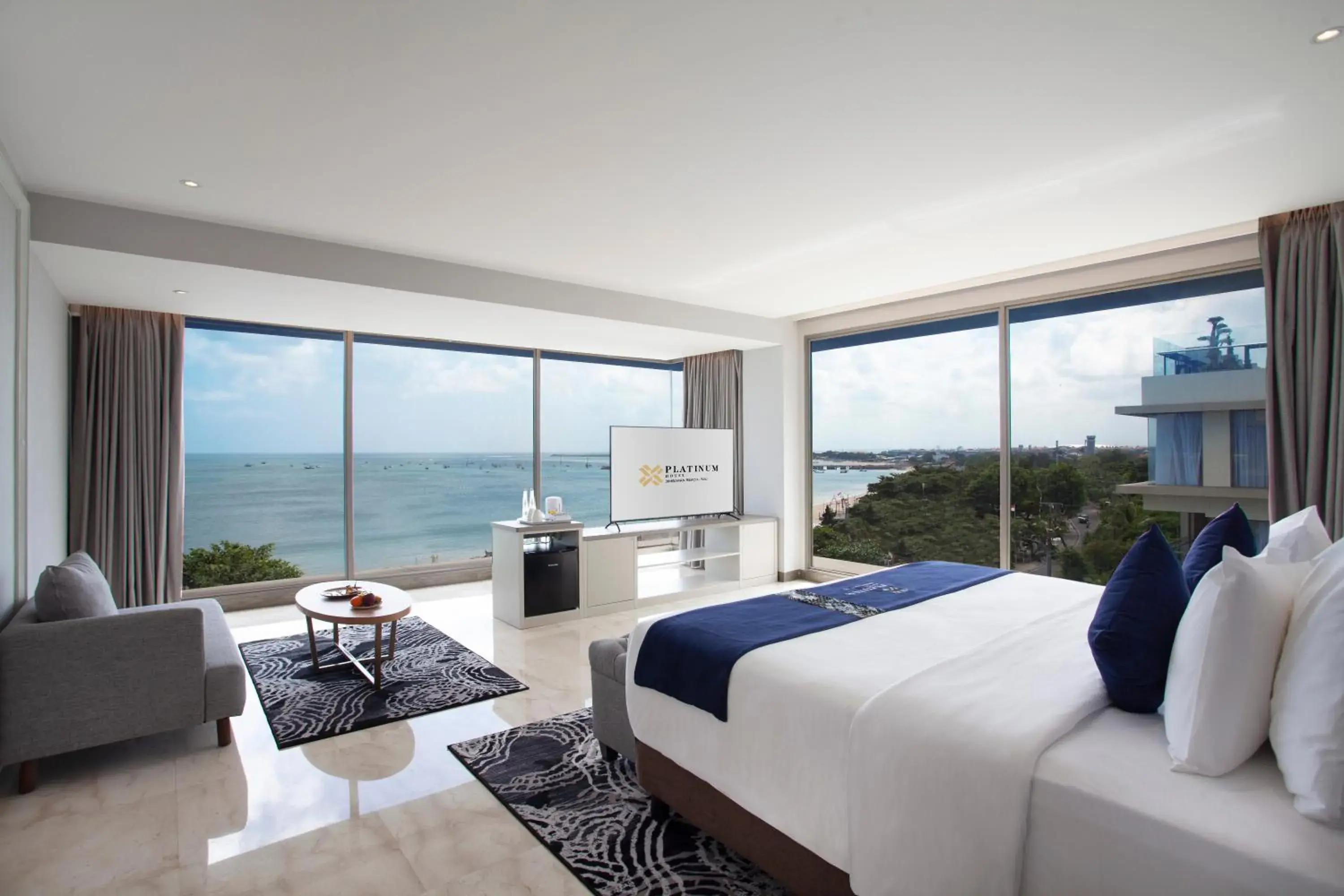 Deluxe Double Room with Sea View in Platinum Hotel Jimbaran Beach Bali Deluxe Double Room with Sea View in Platinum Hotel Jimbaran Beach Bali