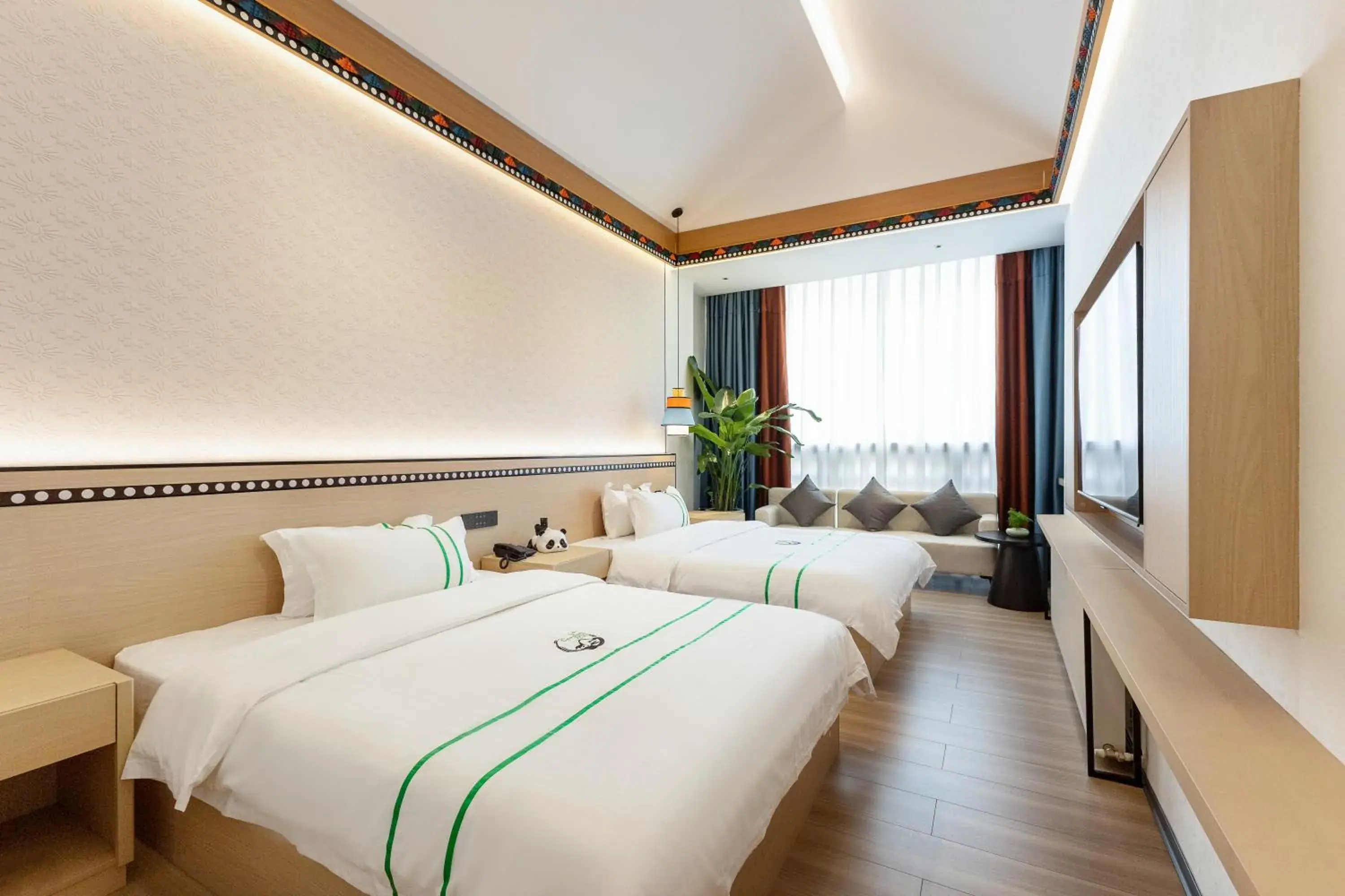 Comfort Twin Room - single occupancy in Xishu Garden Inn - Travel Agency service - Car Rent service - English Speaking Comfort Twin Room - single occupancy in Xishu Garden Inn - Travel Agency service - Car Rent service - English Speaking
