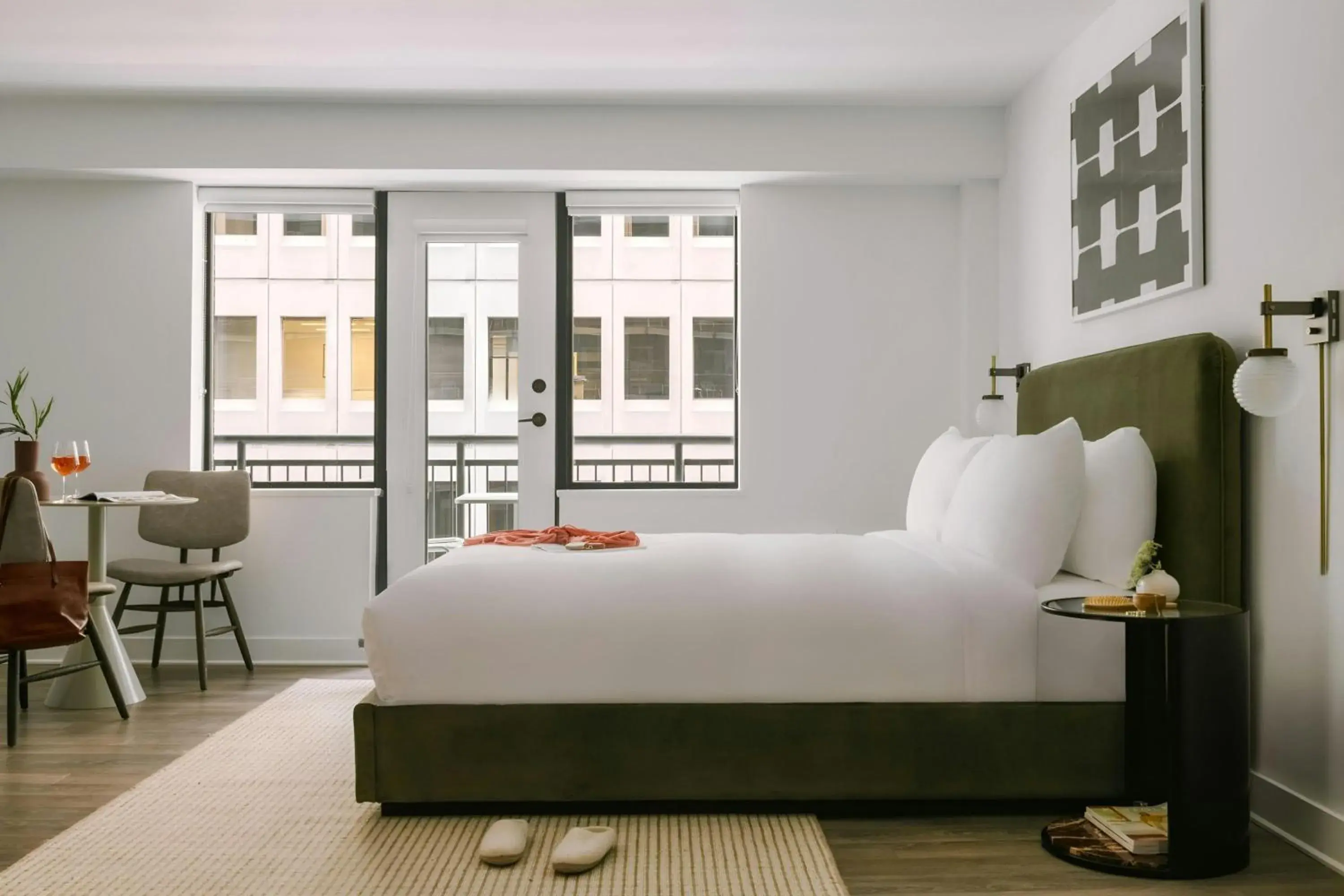 Studio Apartment with Queen Bed and Balcony in Sonder by Marriott Bonvoy Arlo Apartments Downtown Studio Apartment with Queen Bed and Balcony in Sonder by Marriott Bonvoy Arlo Apartments Downtown