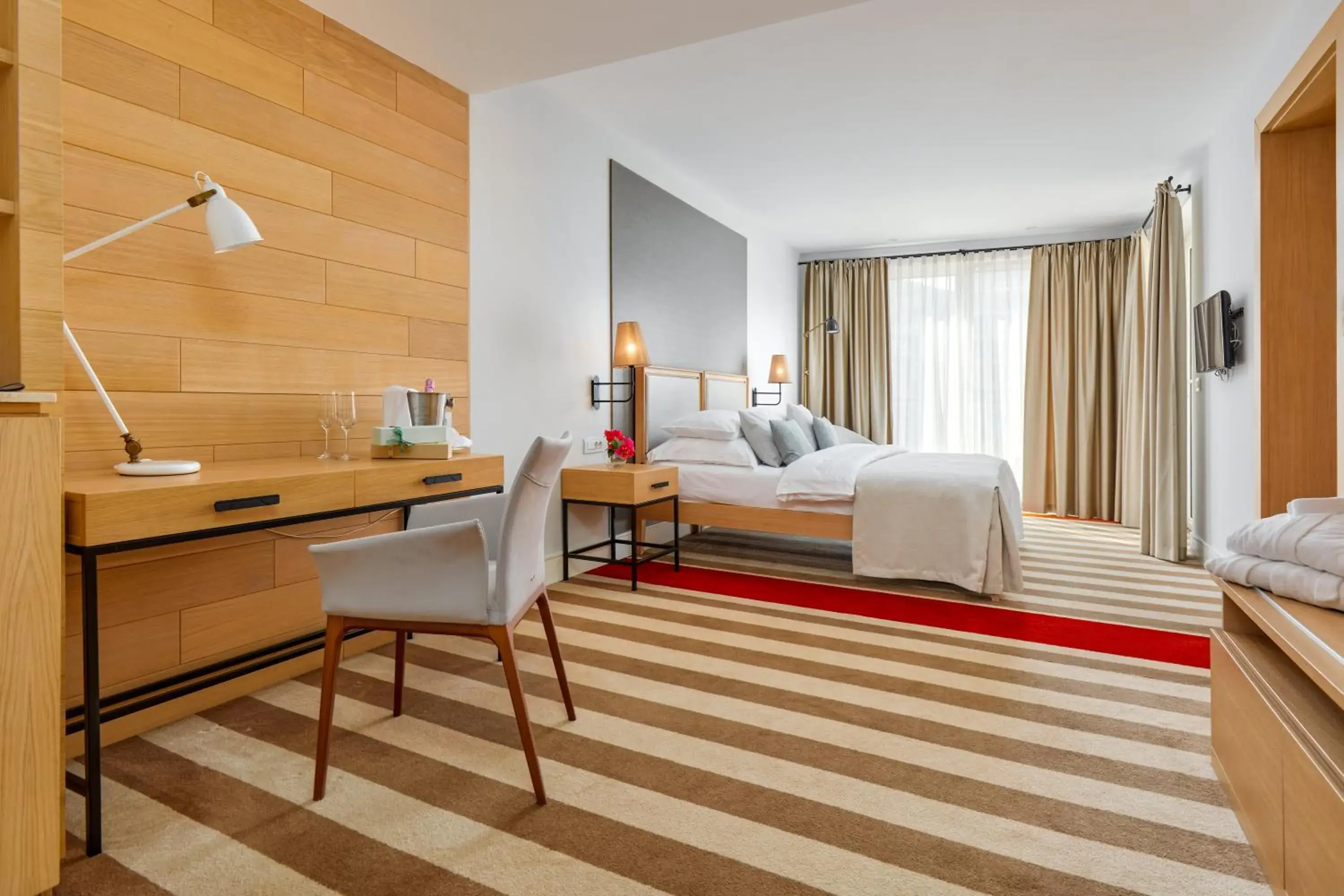 Executive Room with City View and Terrace in Hotel Budva Executive Room with City View and Terrace in Hotel Budva