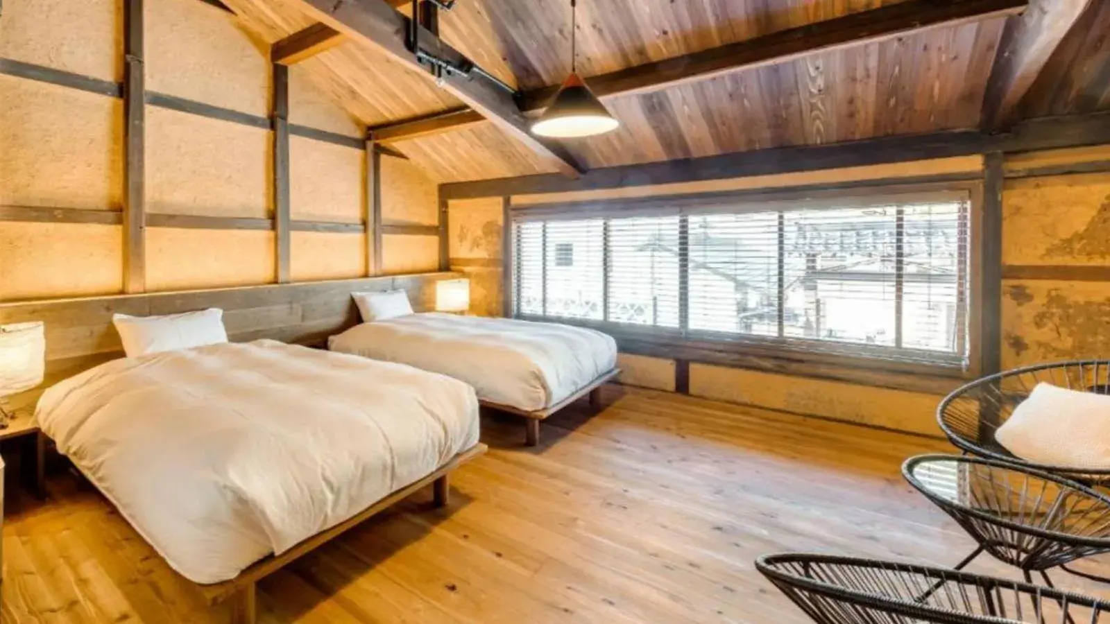 Deluxe Twin Room - single occupancy in EN Takeda Castle Town Hotel Deluxe Twin Room - single occupancy in EN Takeda Castle Town Hotel