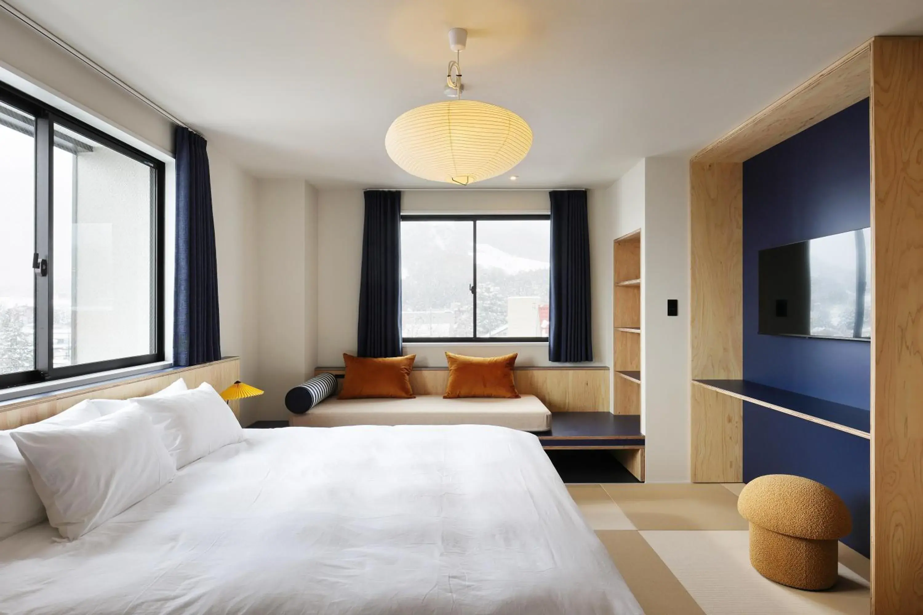 Deluxe King Room in evo Hotel Hakuba Deluxe King Room in evo Hotel Hakuba