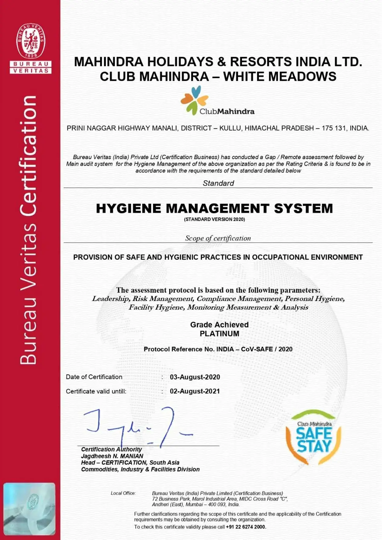 Club Mahindra White Meadows Manali Club Mahindra White Meadows Manali