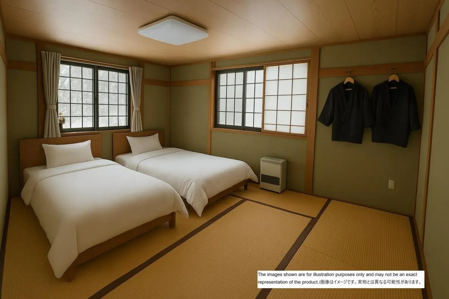 Deluxe Twin Room in Daiju Myoko Deluxe Twin Room in Daiju Myoko