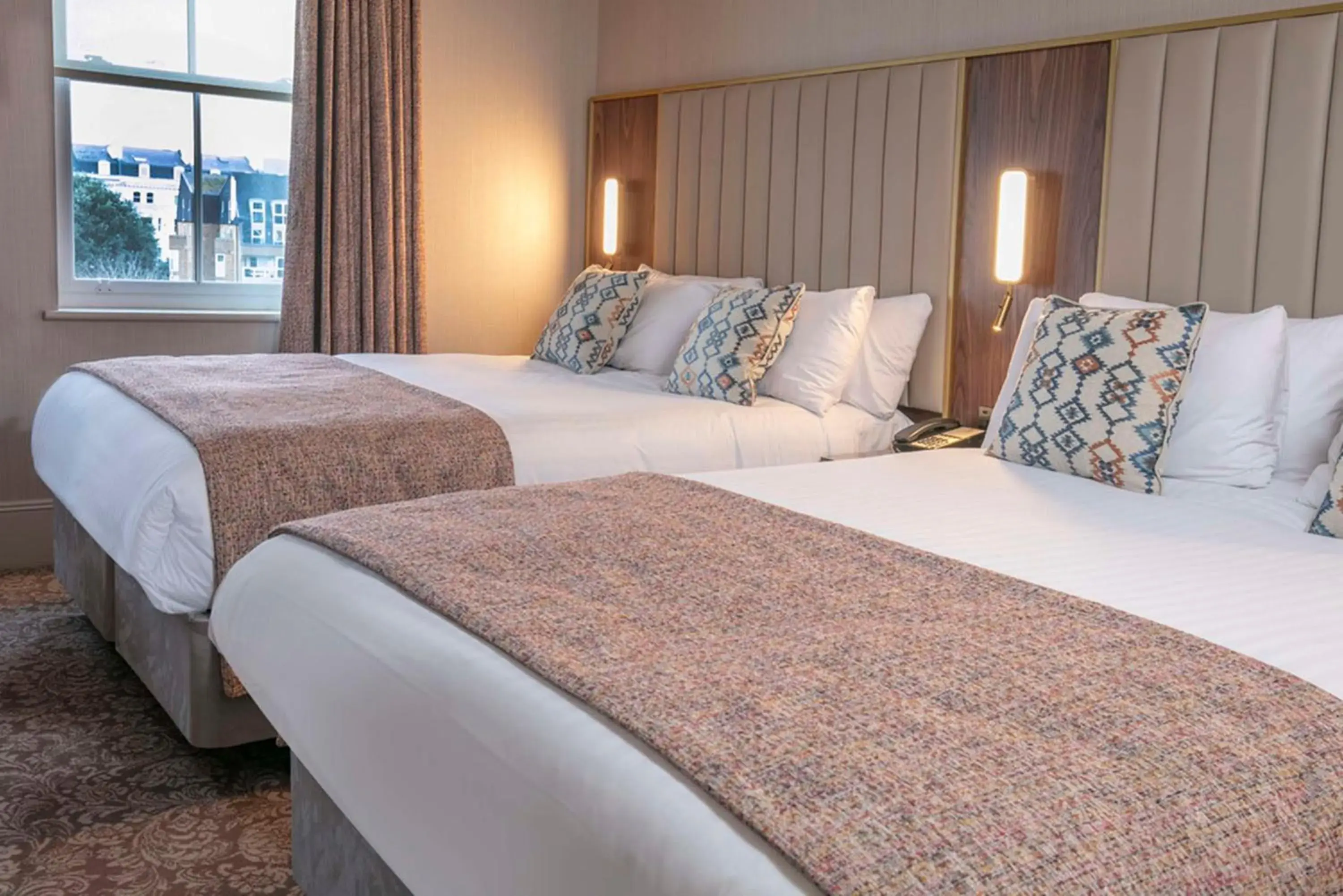 Standard Room with Two Queen Beds in voco The Clifton Folkestone by IHG Standard Room with Two Queen Beds in voco The Clifton Folkestone by IHG