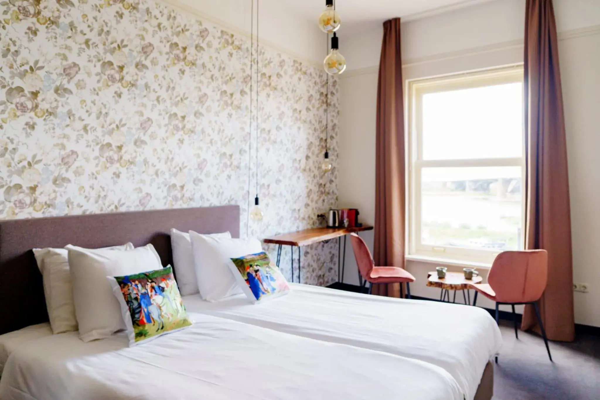 Standard Room with River View in Hotel Courage Nijmegen Standard Room with River View in Hotel Courage Nijmegen