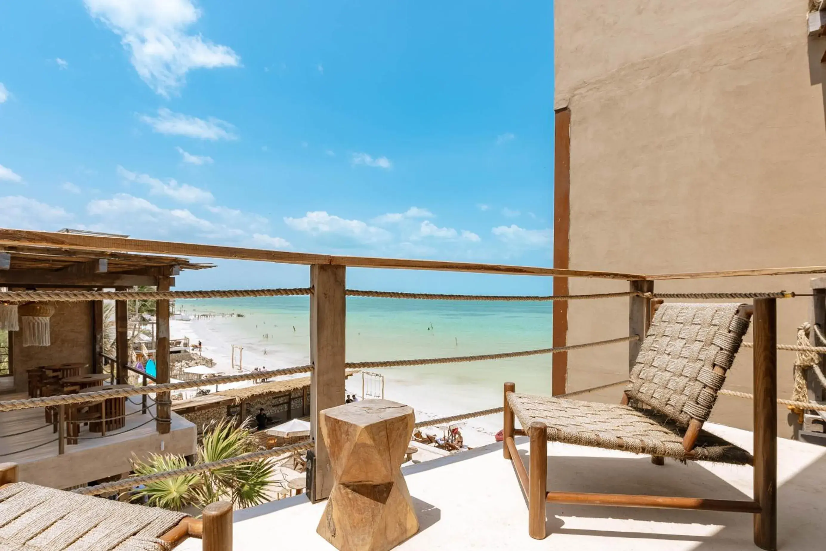 Deluxe Suite with Sea View in AWA Holbox Hotel Boutique - Beach Front Deluxe Suite with Sea View in AWA Holbox Hotel Boutique - Beach Front