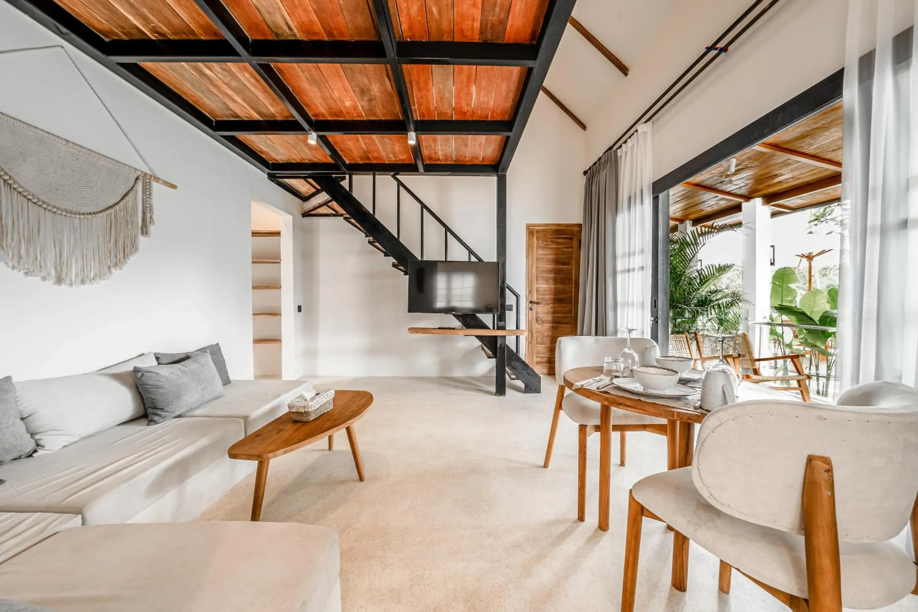 Apartment with Terrace in Sarang Apartments by EVDEkimi - Rice field escape with Yoga lounge, Lush garden - Long stay extras Apartment with Terrace in Sarang Apartments by EVDEkimi - Rice field escape with Yoga lounge, Lush garden - Long stay extras