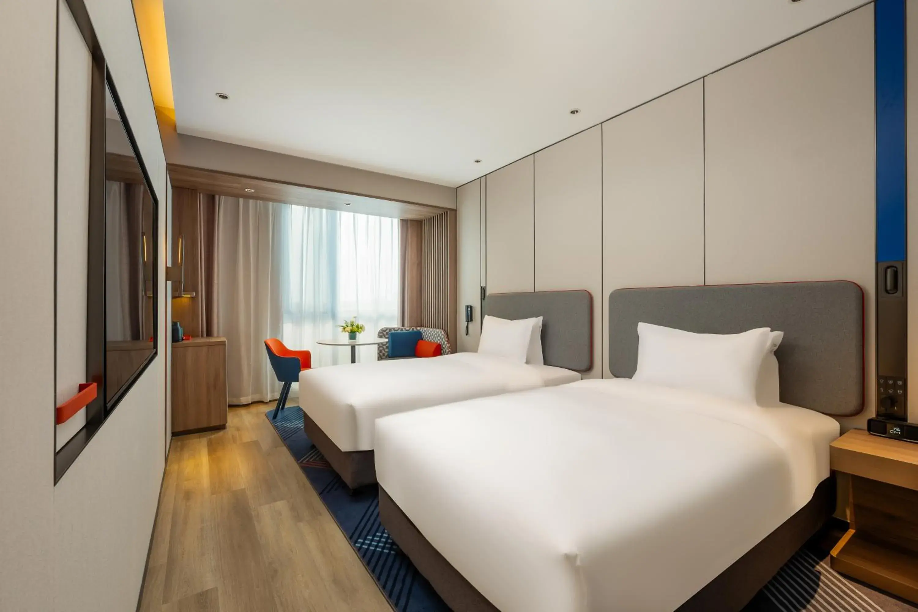 Standard Double Room with Two Double Beds in Holiday Inn Express Hefei FTZ by IHG Standard Double Room with Two Double Beds in Holiday Inn Express Hefei FTZ by IHG