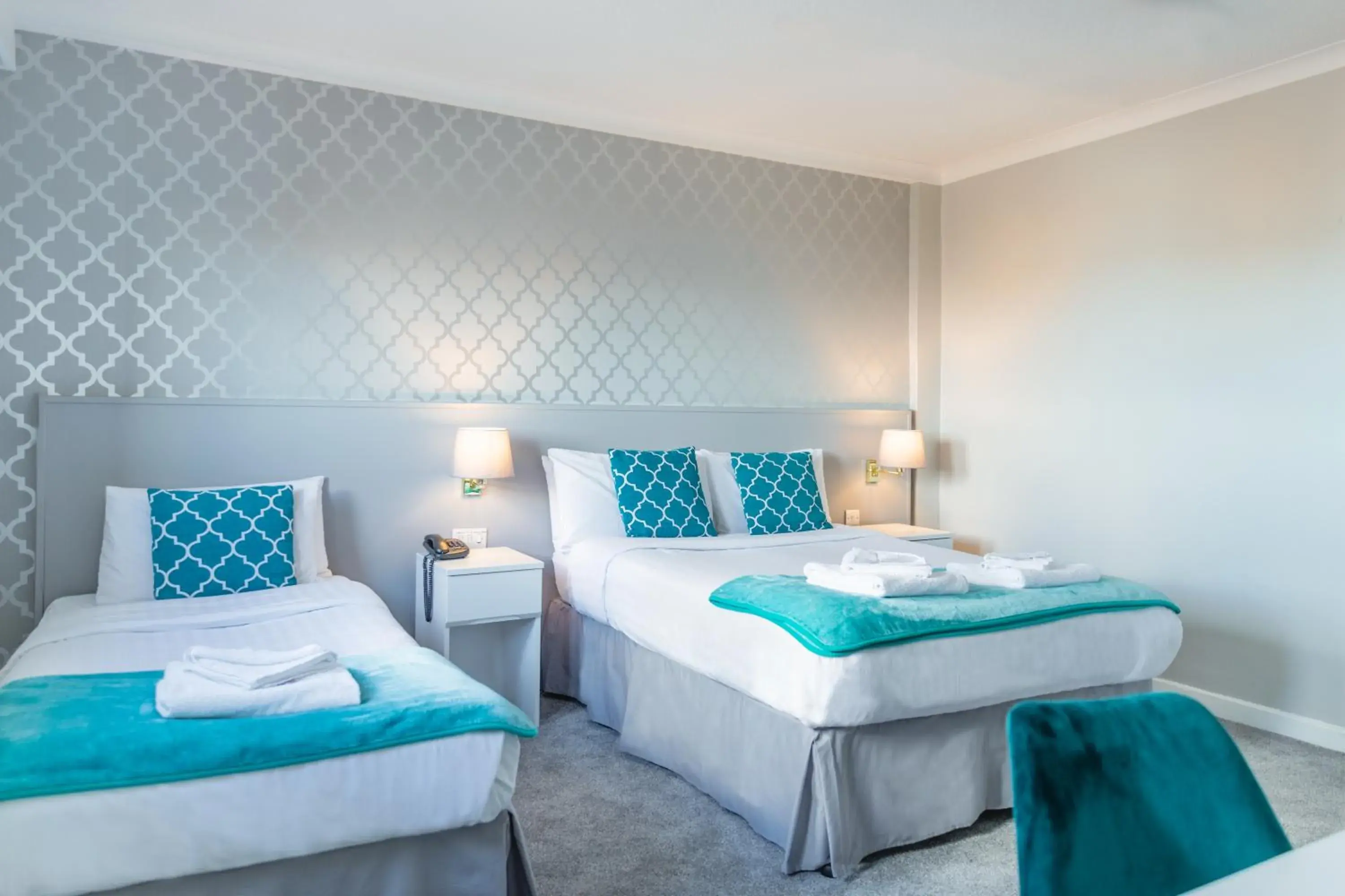 Family Room with 1 Double and 1 Single Bed - Non-Smoking in The Sea Hotel Family Room with 1 Double and 1 Single Bed - Non-Smoking in The Sea Hotel