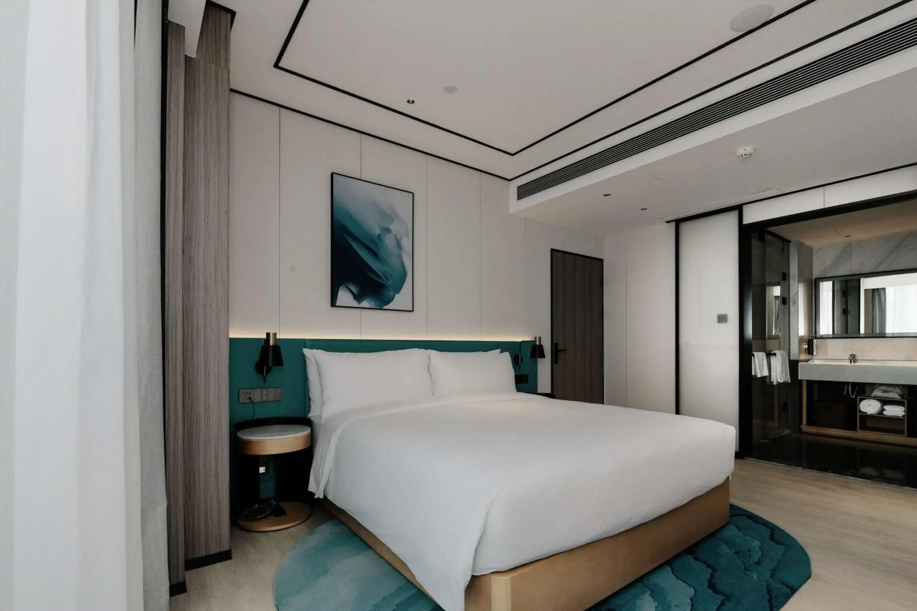 Deluxe King Suite in Hilton Garden Inn Jiangmen Xinhui Deluxe King Suite in Hilton Garden Inn Jiangmen Xinhui